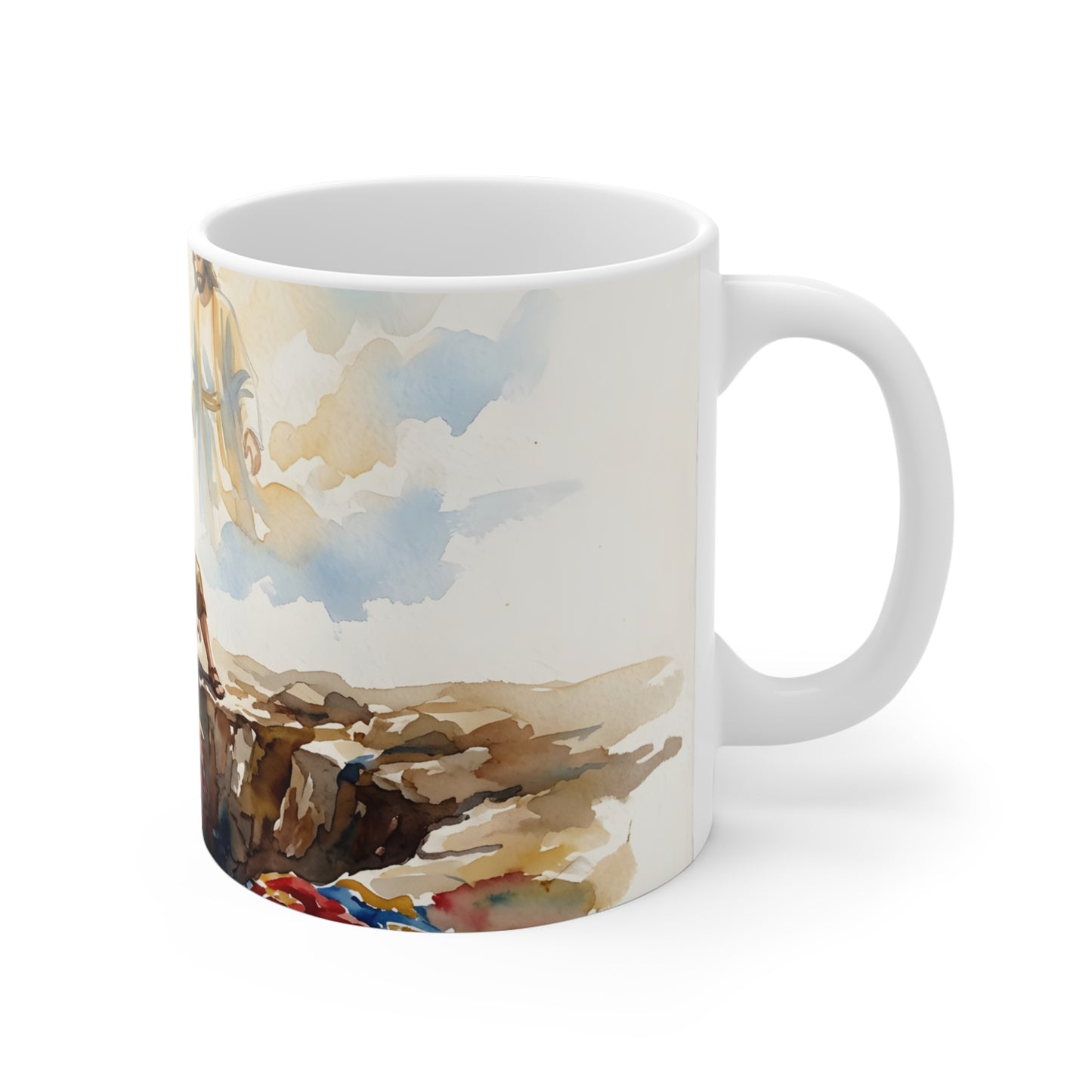 “Betrayal and Providence - Joseph in the Pit” - Coffee Mug