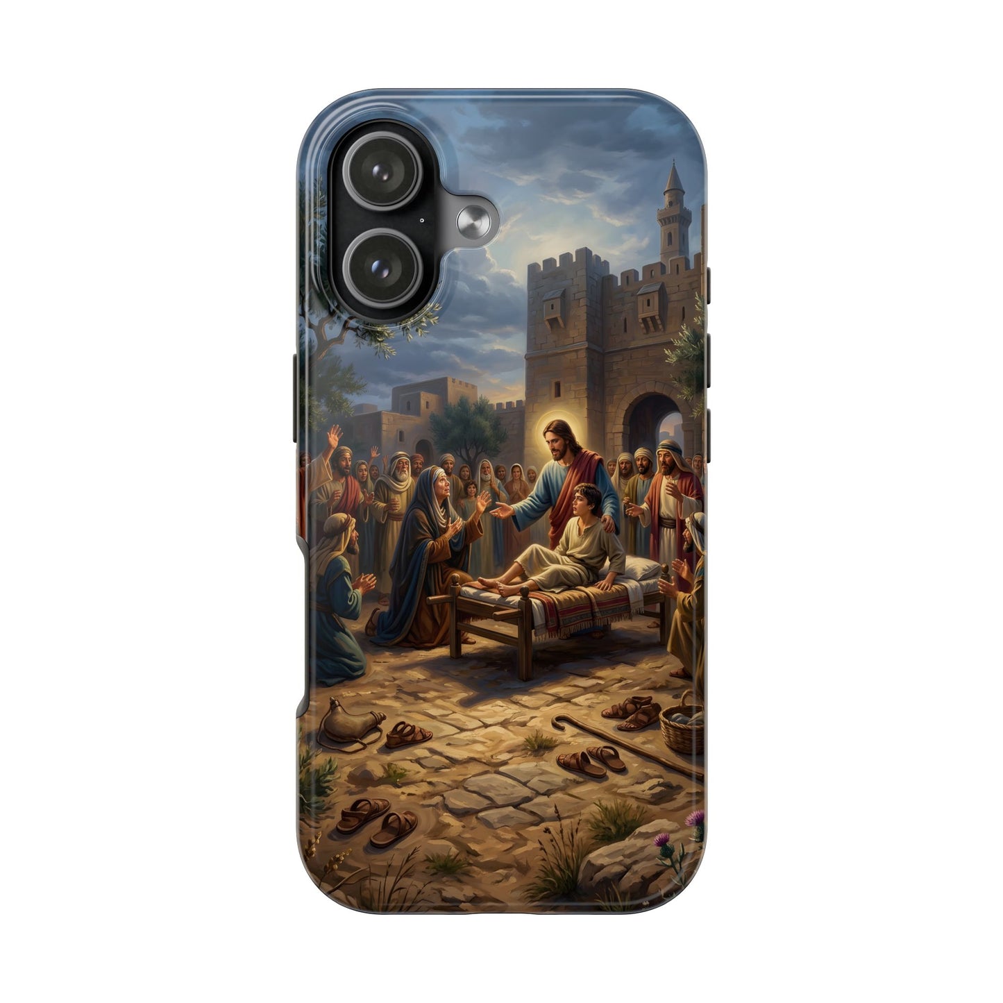 “Arise, Young Man - Resurrection at Nain” - Phone Case