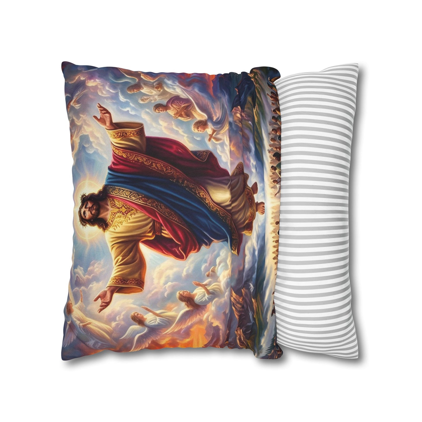 “From Sunrise to Sunset - God Enthroned Above All Nations” - Pillowcase