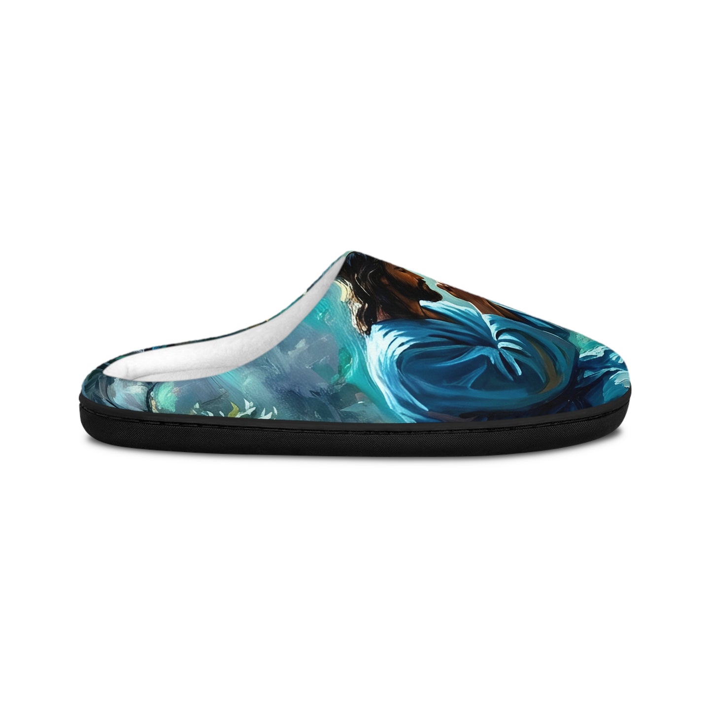 “Thy Will Be Done - Gethsemane Moonlight Prayer” - Indoor Slippers