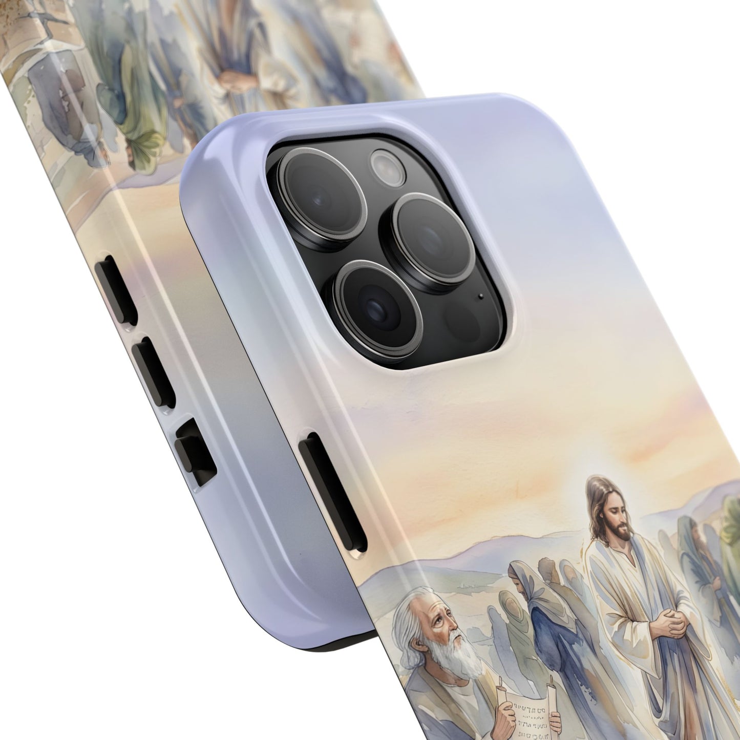 Isaiah prophesying the suffering servant - Phone Case