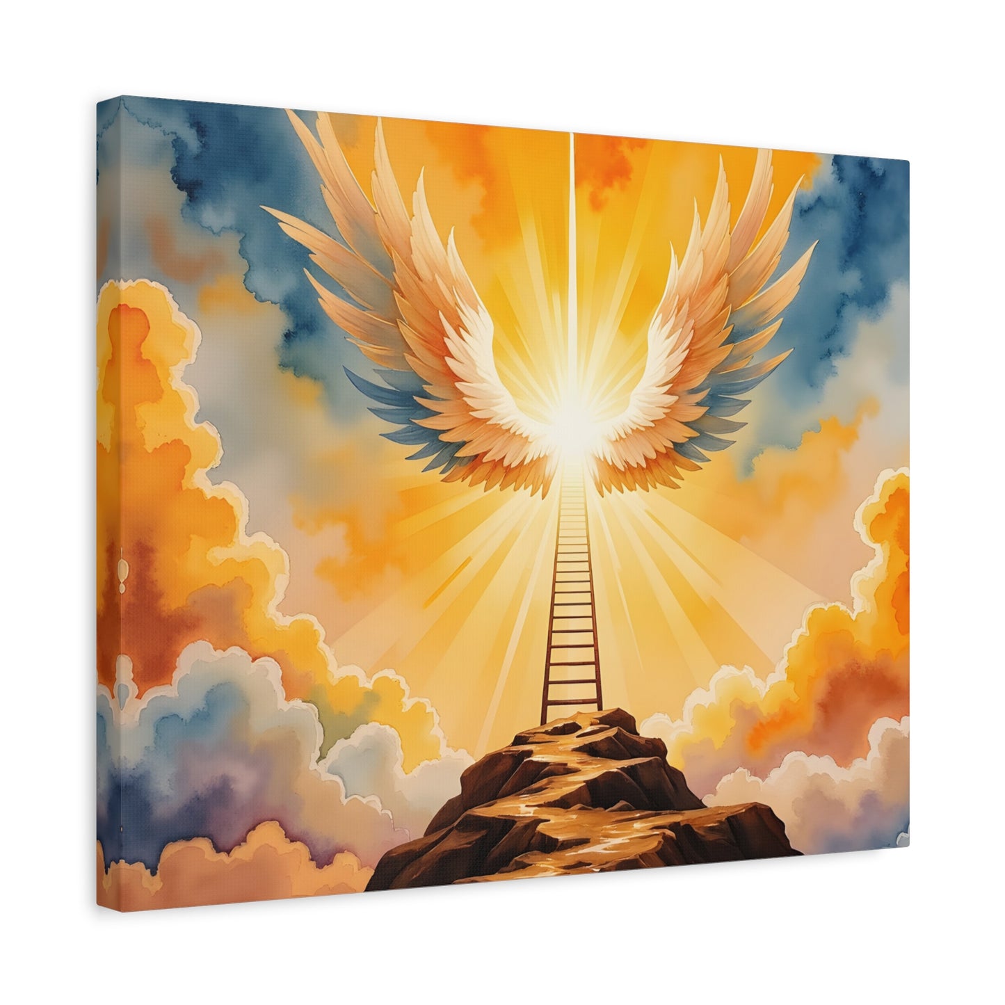“Jacob's Gate - Angels Ascending and Descending” - Canvas Art