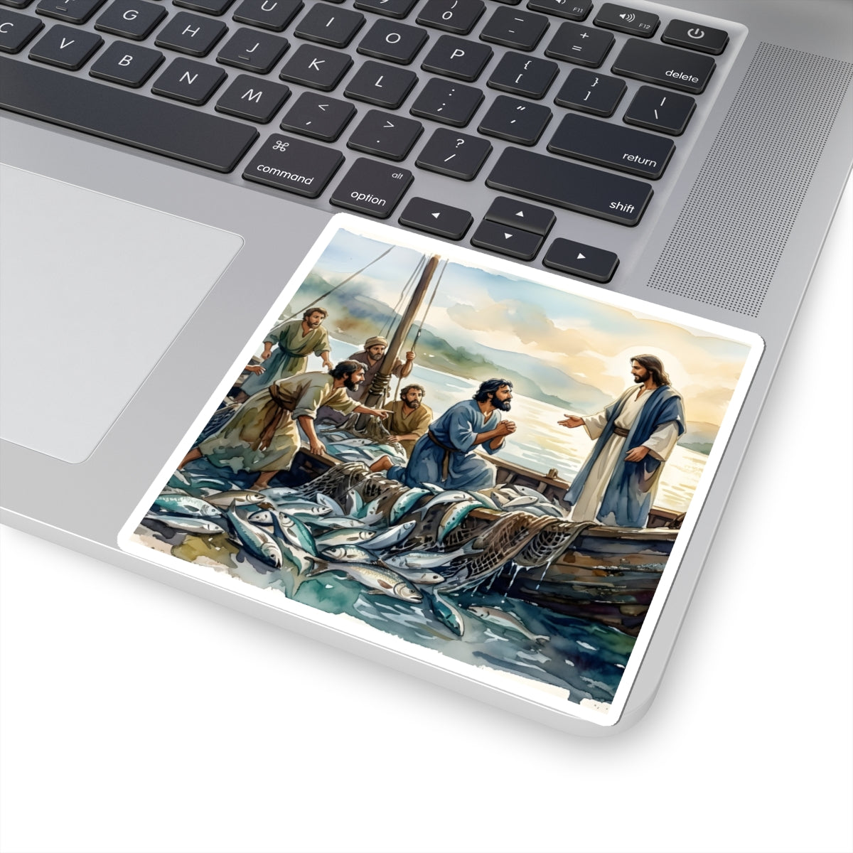 “Cast Your Nets - The Miraculous Catch” - Sticker