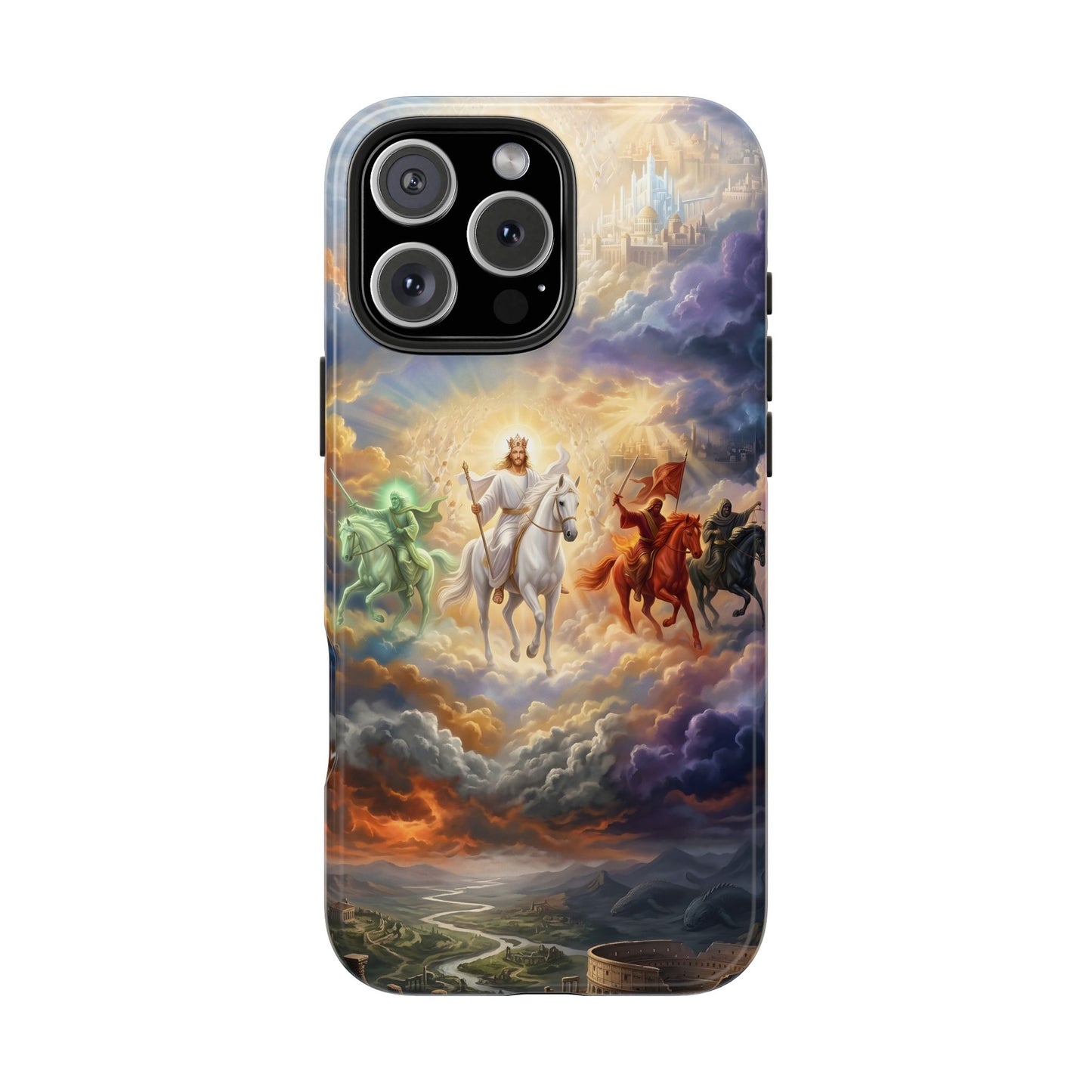 “Behold, A Pale Horse - The Four Horsemen” - Phone Case
