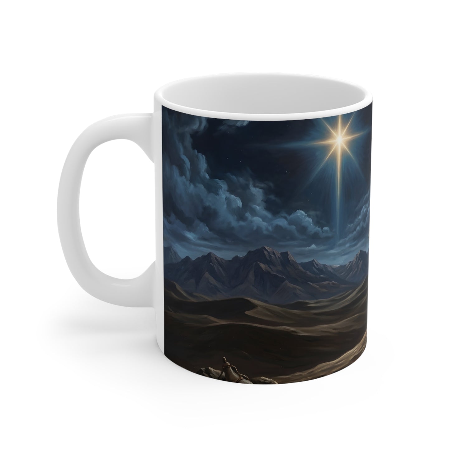 “Journey to Bethlehem - Wise Men Follow the Star” - Coffee Mug
