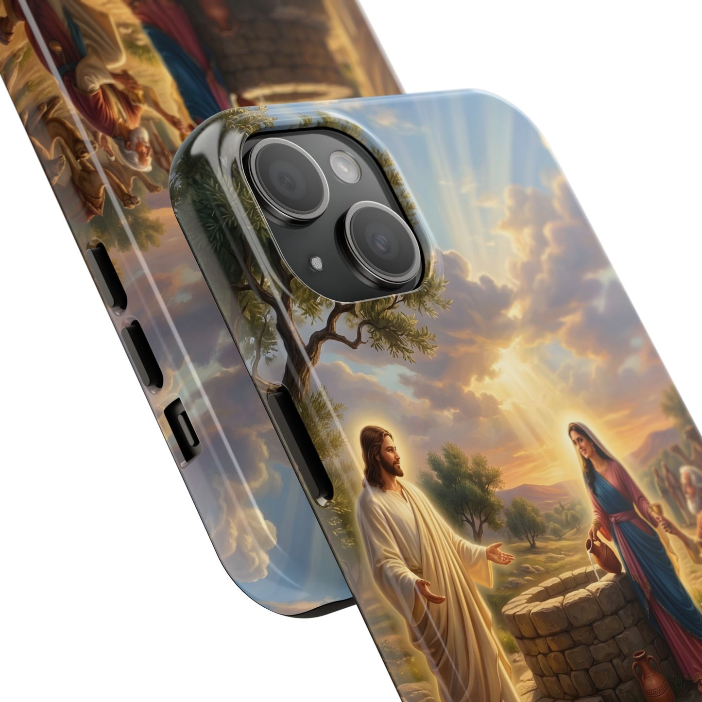 “Providence Unveiled - Rebekah at the Well” - Phone Case