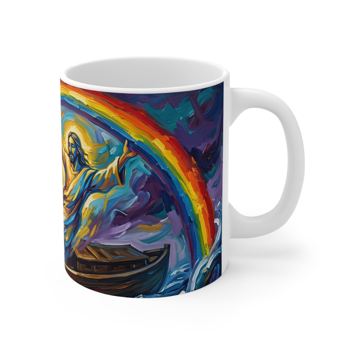 “Covenant of Hope - Noah Releases the Dove” - Coffee Mug
