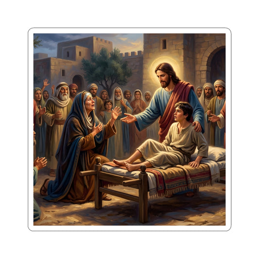 “Arise, Young Man - Resurrection at Nain” - Sticker