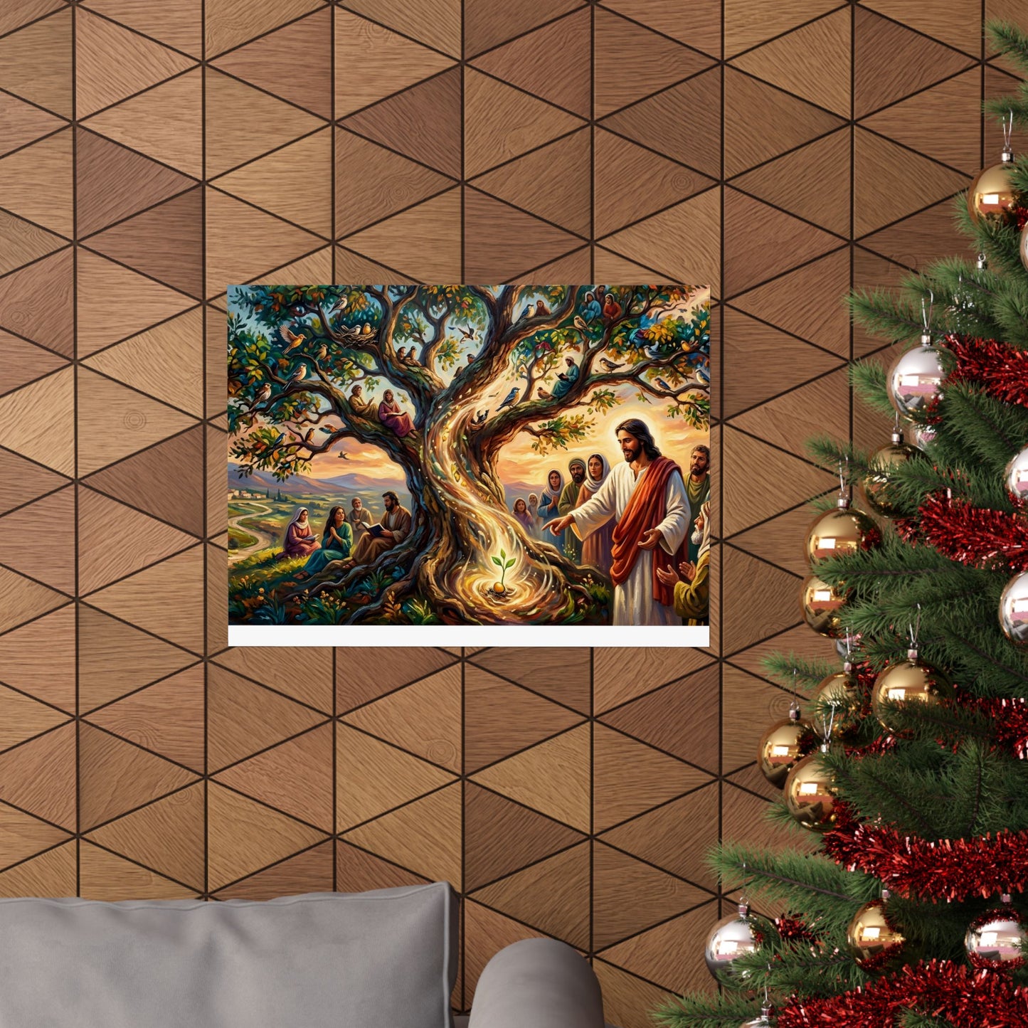 “Mighty Tree - The Kingdom Grows from a Mustard Seed” - Poster