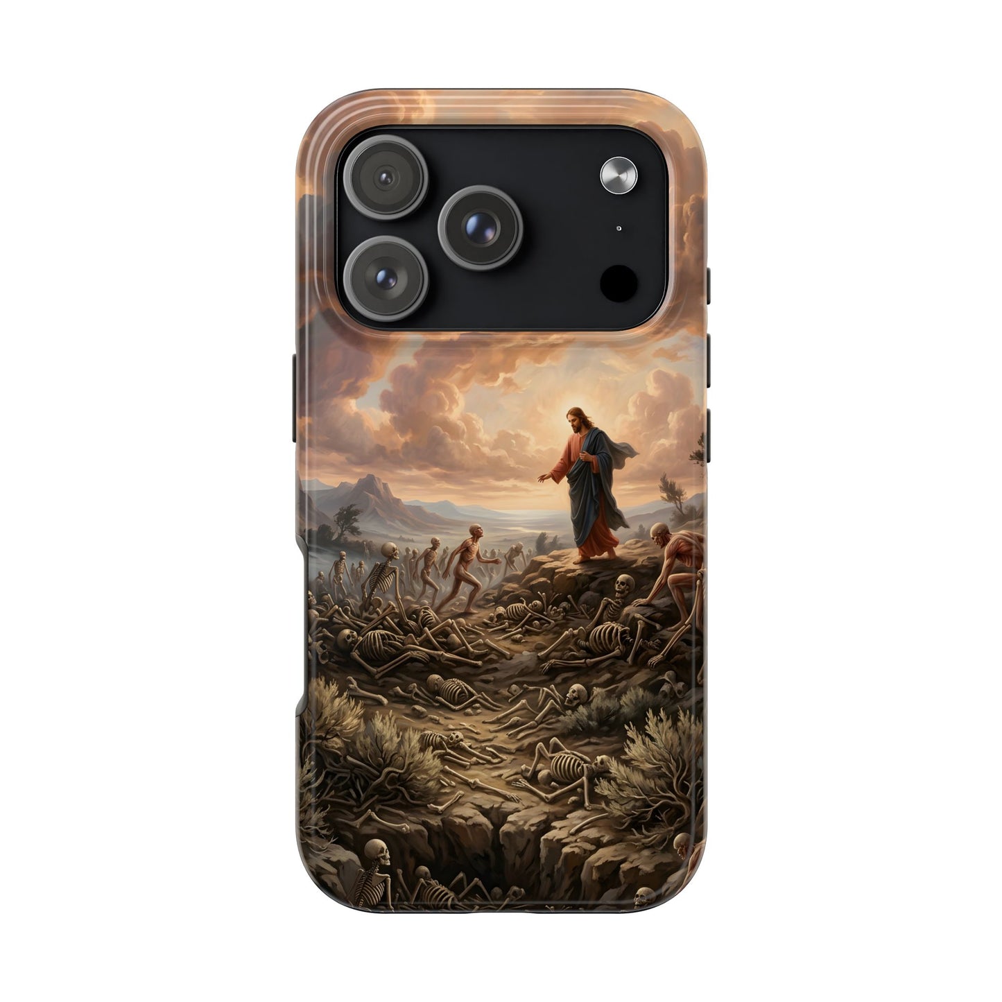 “Valley of Dry Bones - Ezekiel 37 Resurrection” - Phone Case
