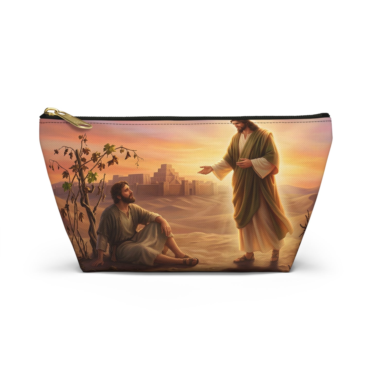 “Withered Vine - Jonah's Lesson in Mercy” - Accessory Pouch