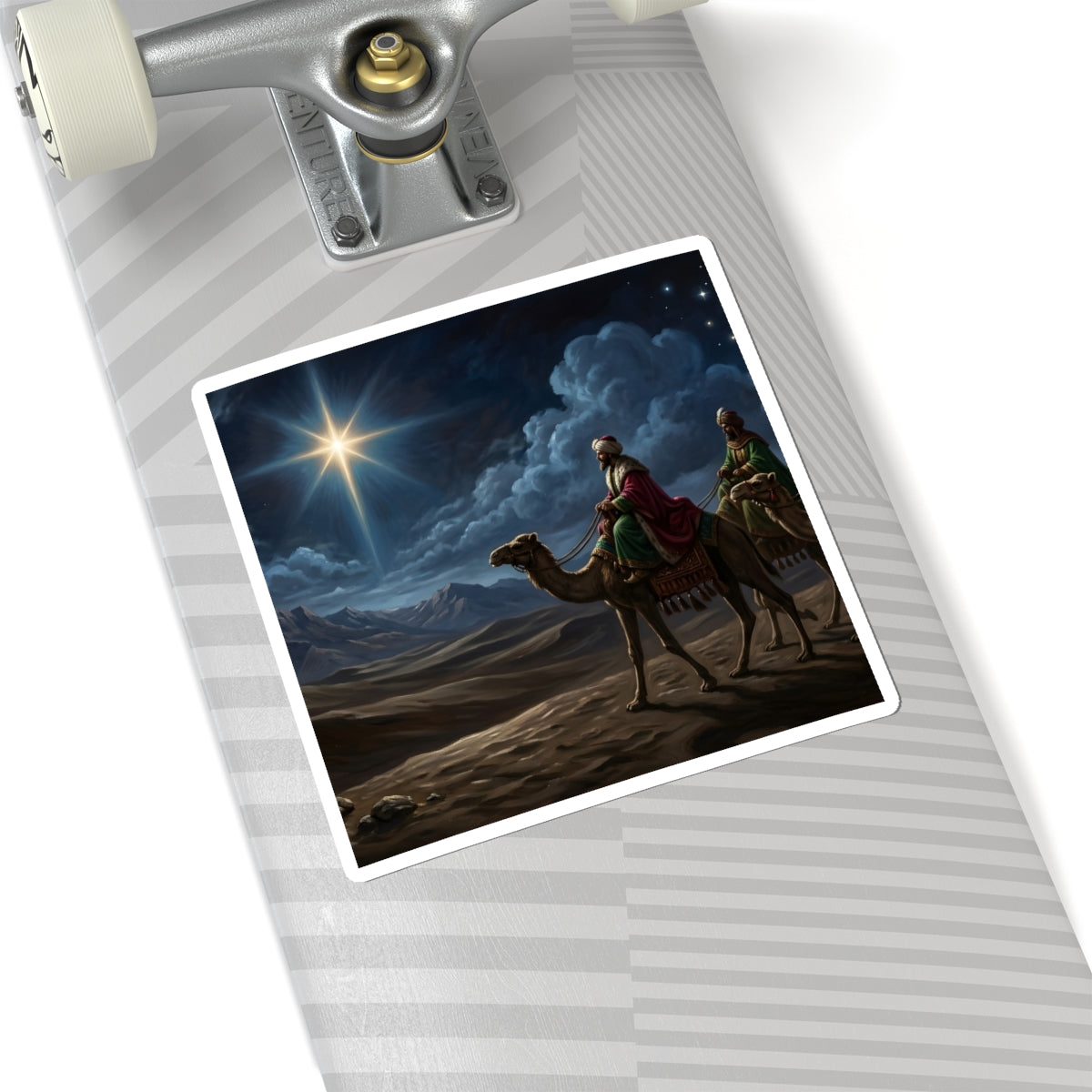 “Journey to Bethlehem - Wise Men Follow the Star” - Sticker