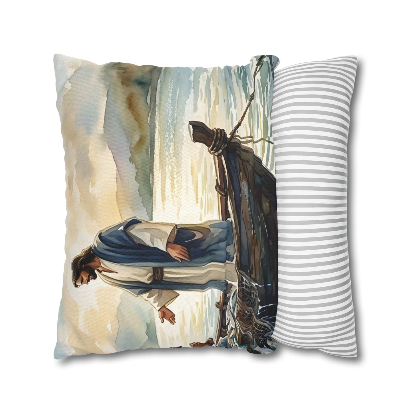“Cast Your Nets - The Miraculous Catch” - Pillowcase