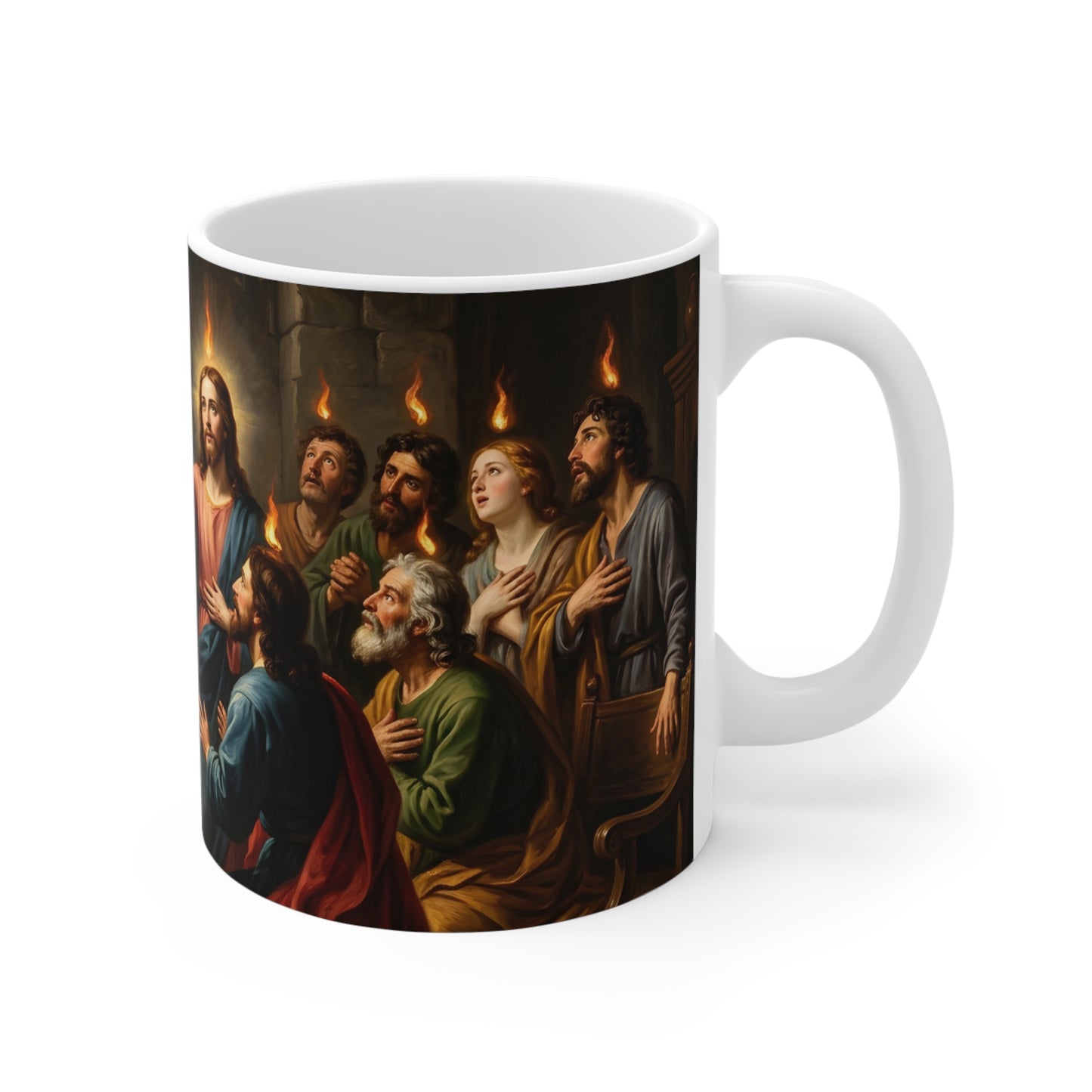 “Tongues of Fire - The Pentecost Outpouring” - Coffee Mug