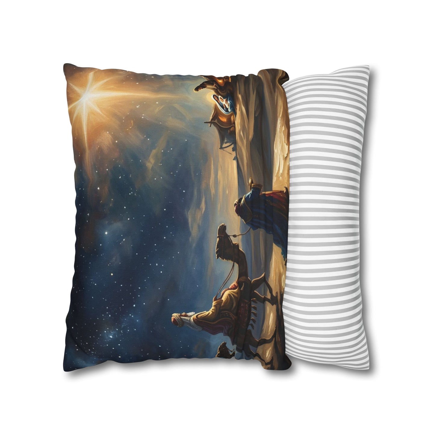 “Journey to the King - Wise Men Seek the Christ Child” - Pillowcase