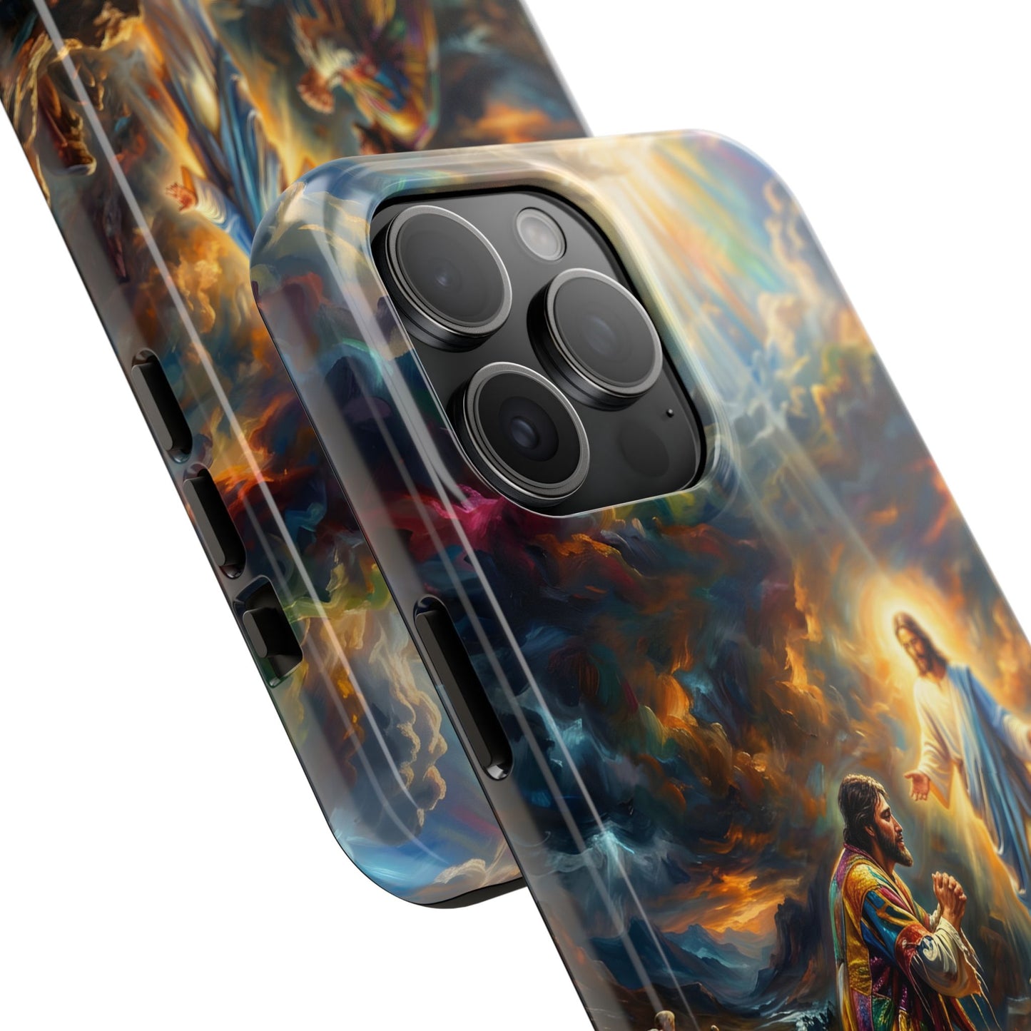 “Coat of Many Colors - Joseph's Enduring Faith” - Phone Case