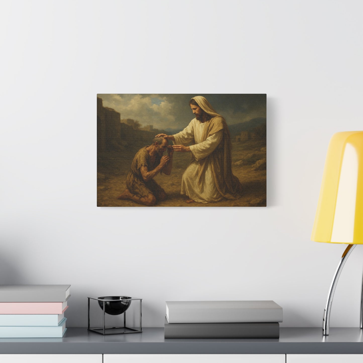 “Stretch Out Your Hand – Jesus Heals the Withered Hand” - Canvas Art