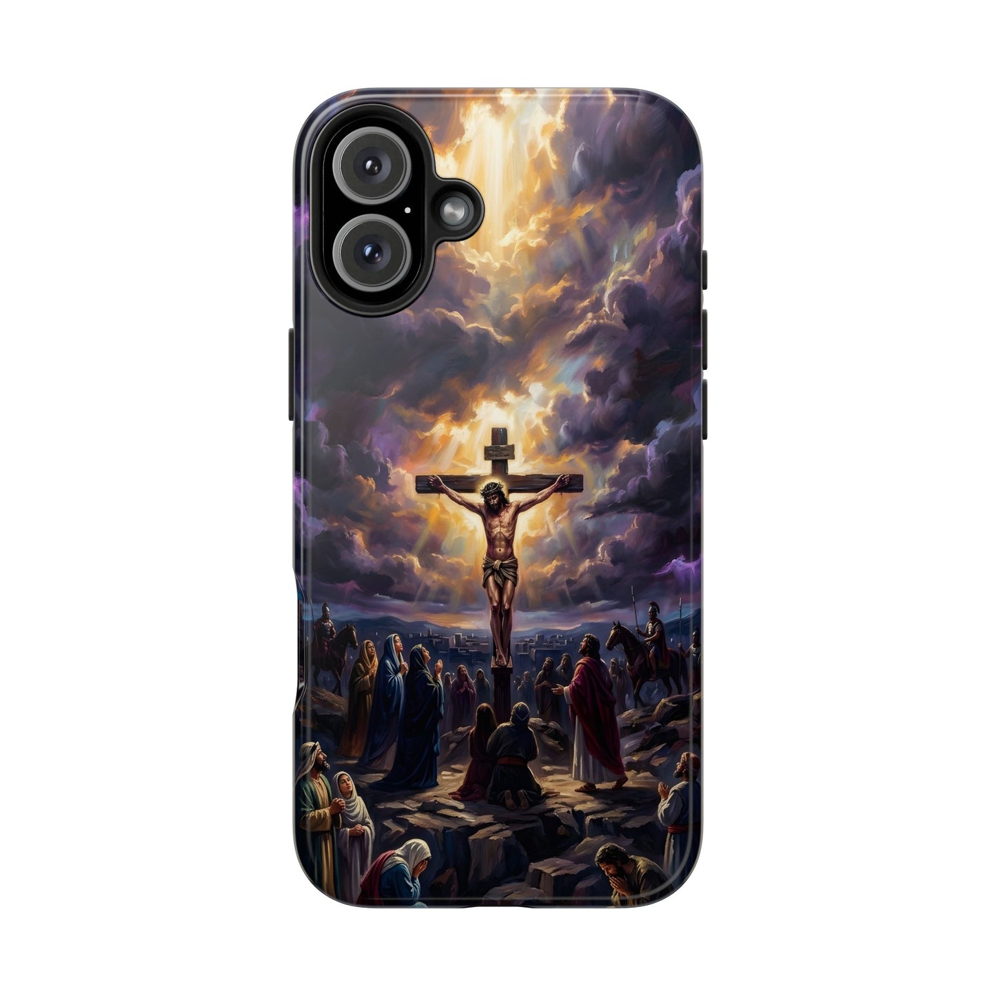 “It Is Finished - The Crucifixion at Calvary” - Phone Case