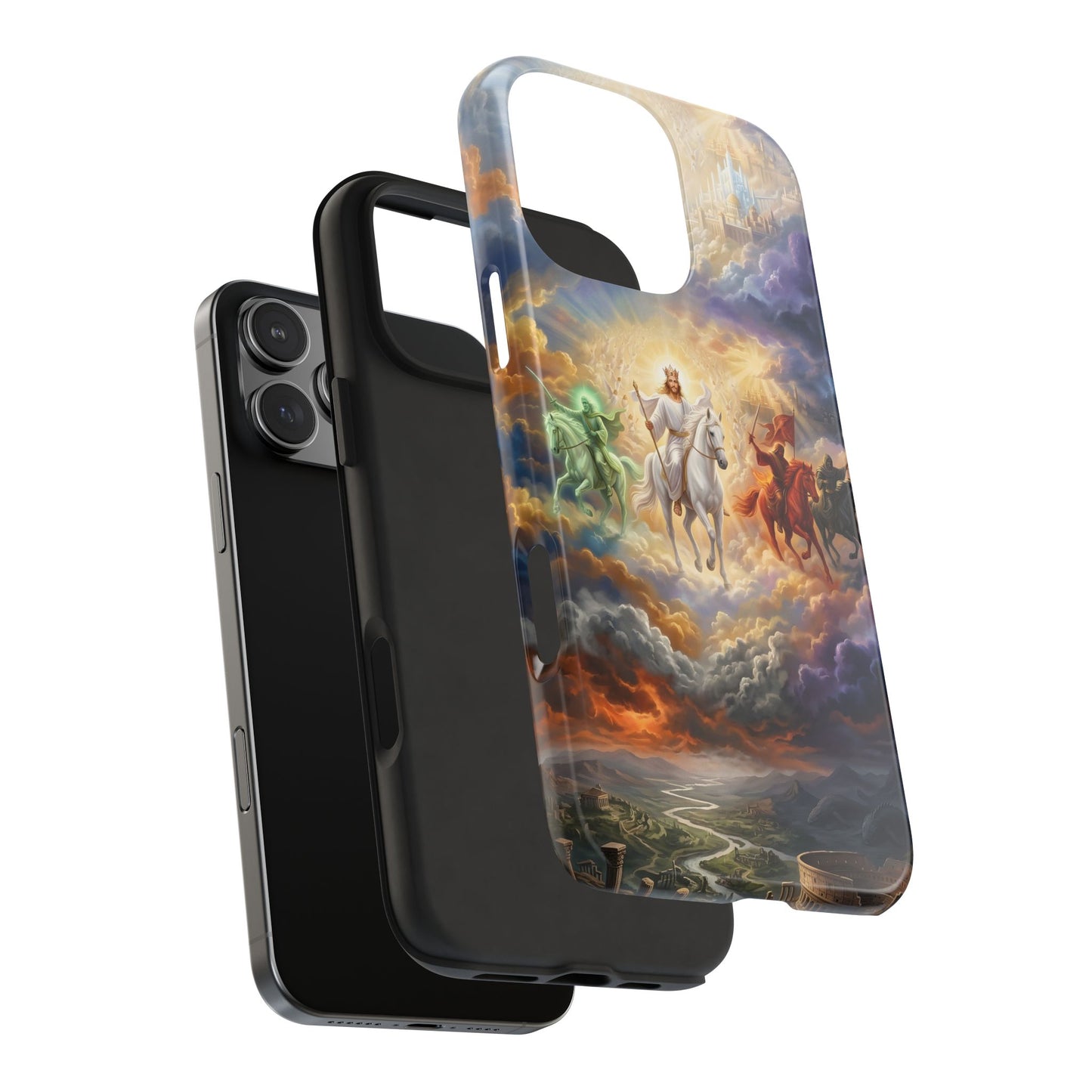 “Behold, A Pale Horse - The Four Horsemen” - Phone Case