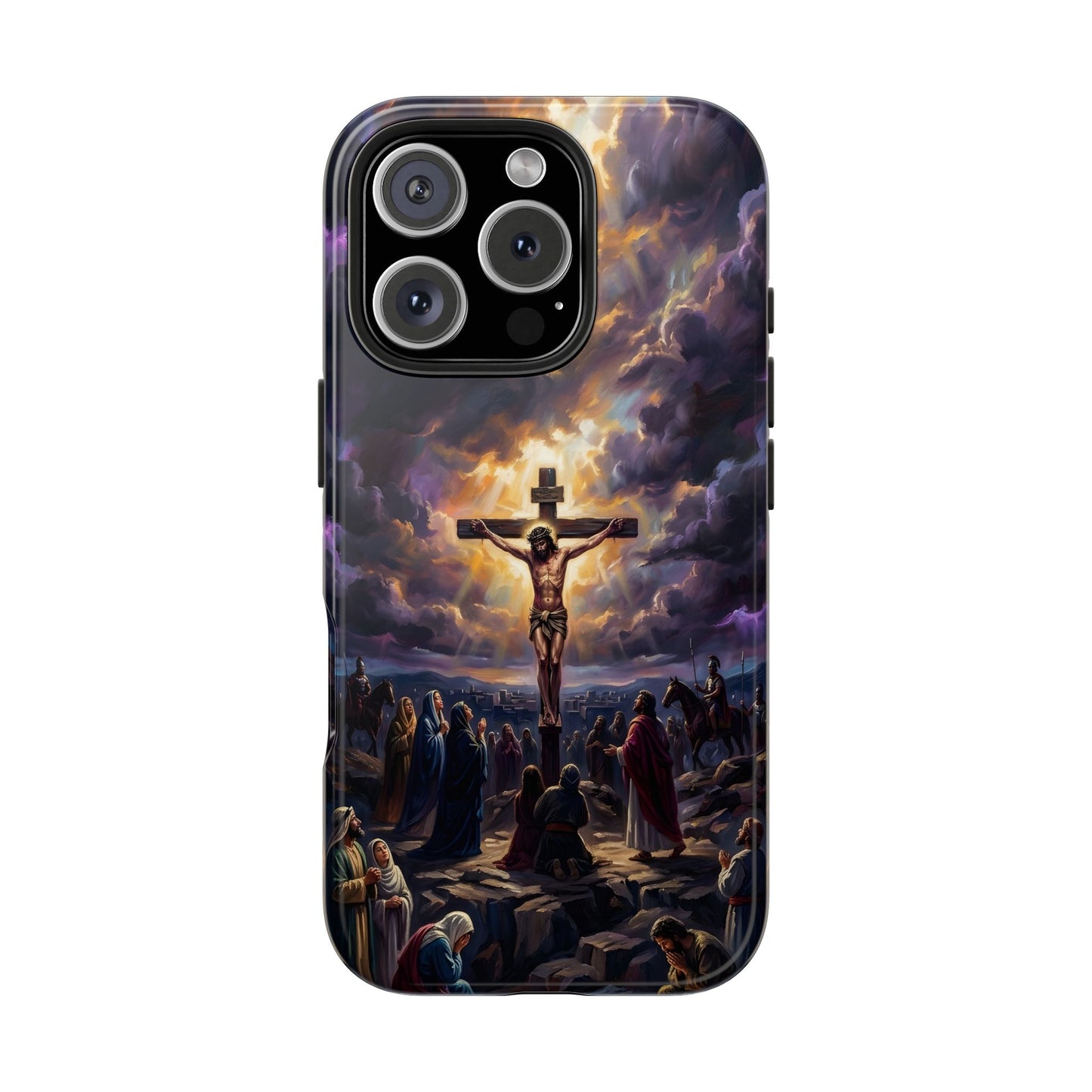 “It Is Finished - The Crucifixion at Calvary” - Phone Case
