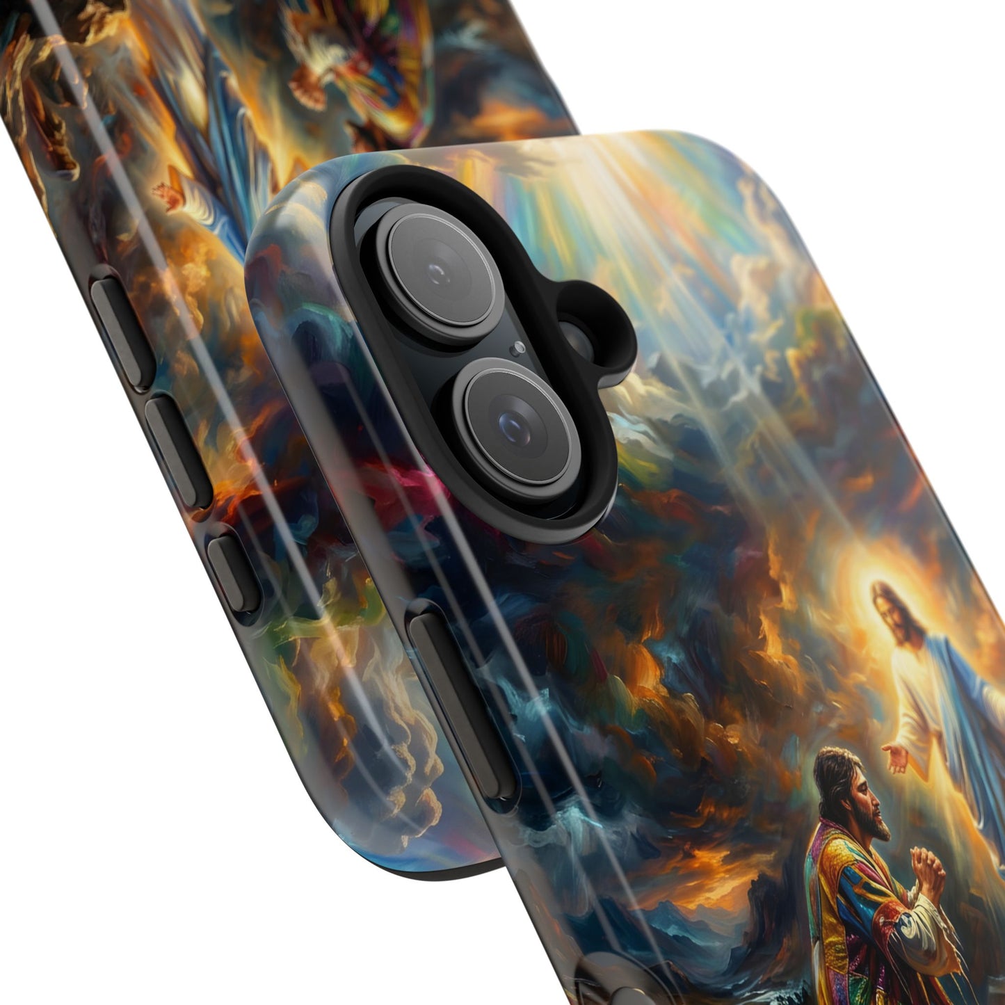 “Coat of Many Colors - Joseph's Enduring Faith” - Phone Case