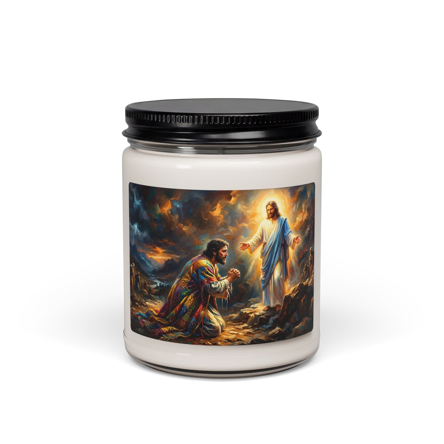 “Coat of Many Colors - Joseph's Enduring Faith” - Scented Candle