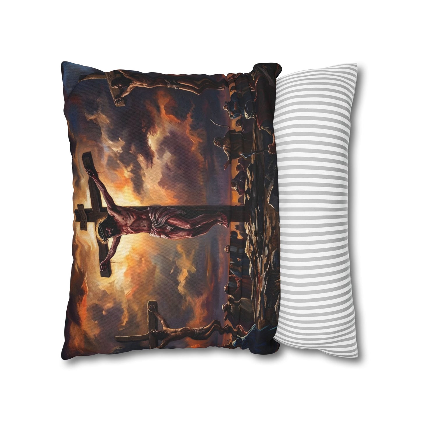 “It Is Finished - The Crucifixion at Calvary” - Pillowcase