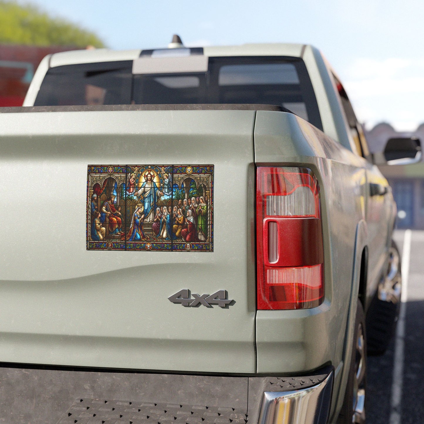“For Such a Time As This - Esther Before King Ahasuerus” - Car Magnet