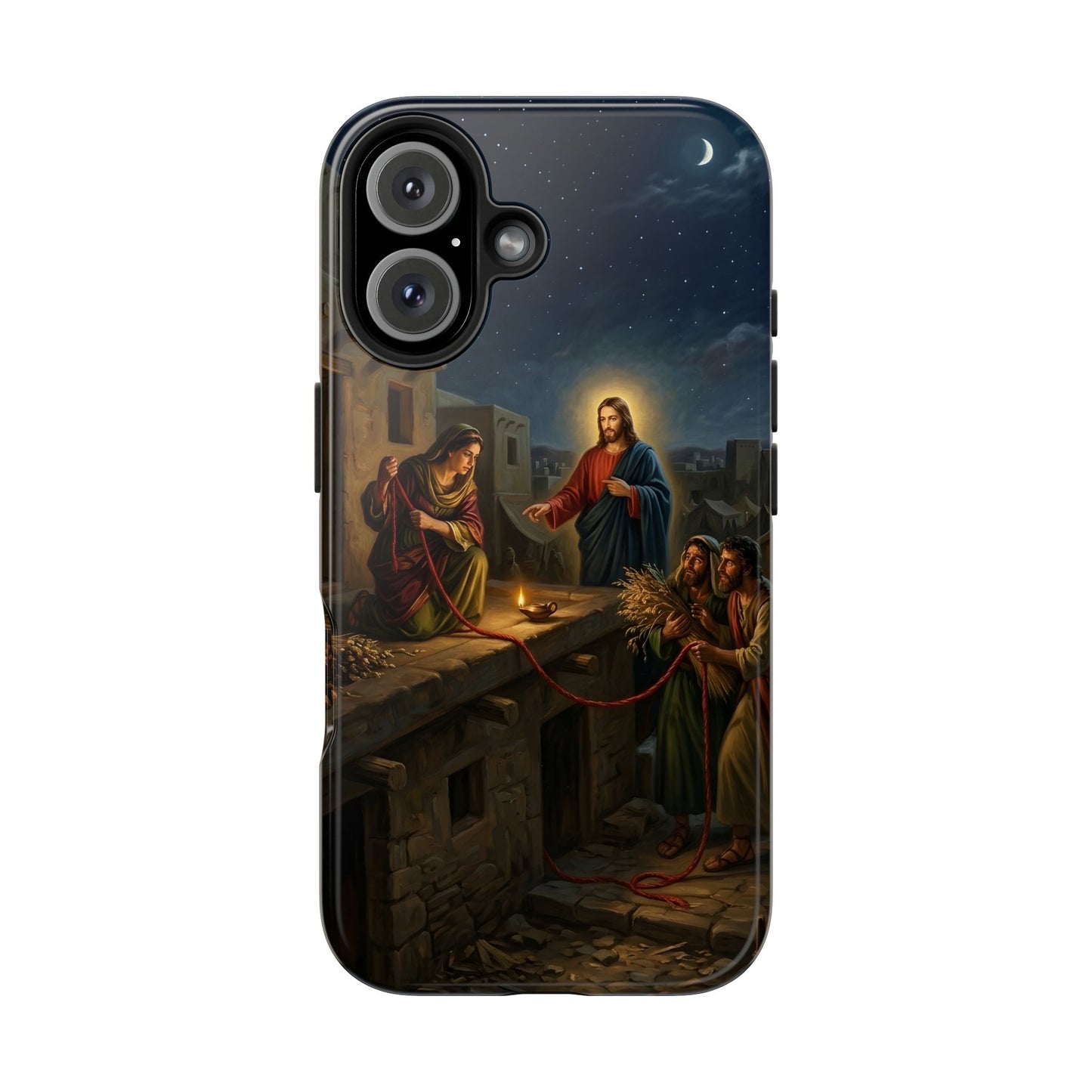 “Scarlet Cord - Rahab and the Spies” - Phone Case