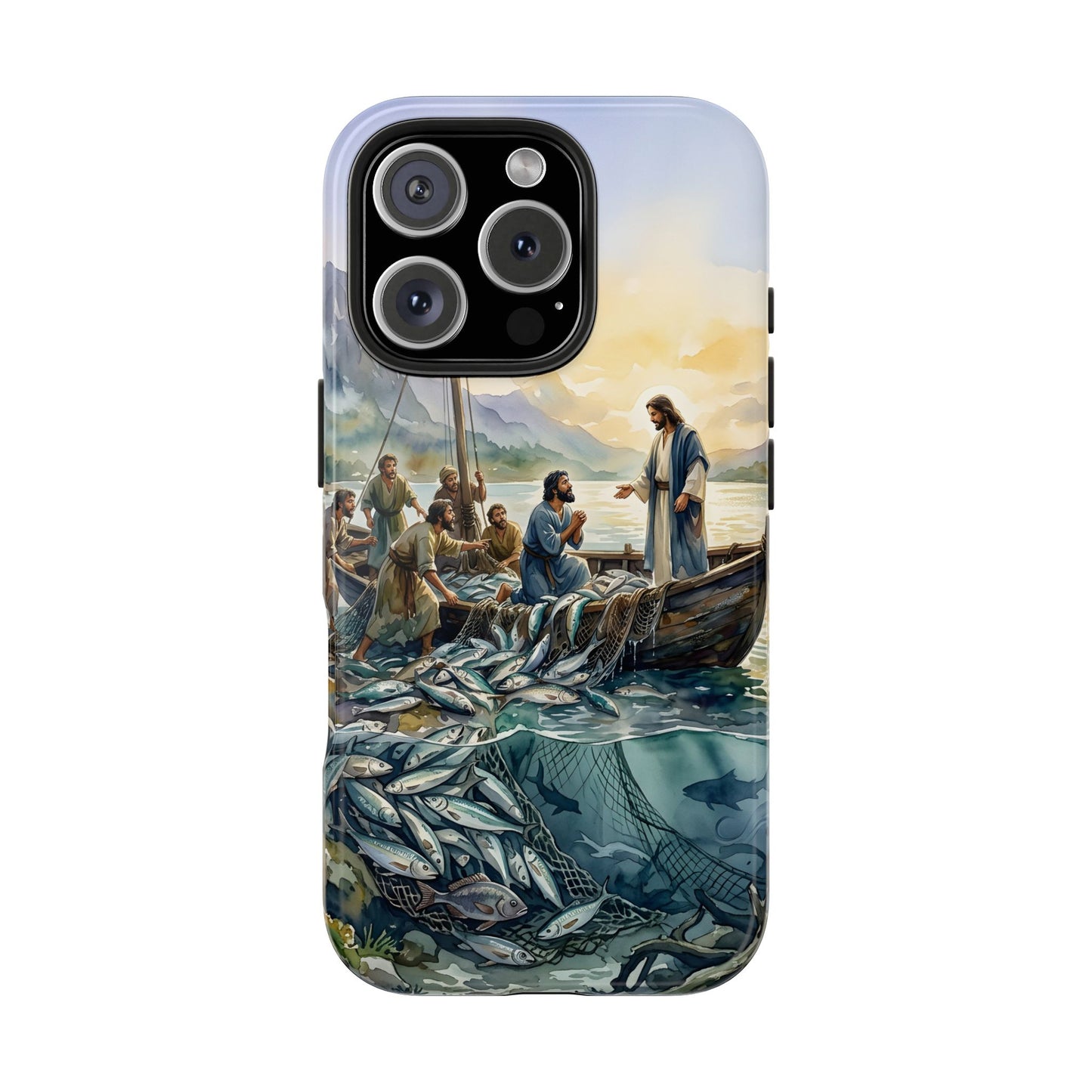 “Cast Your Nets - The Miraculous Catch” - Phone Case