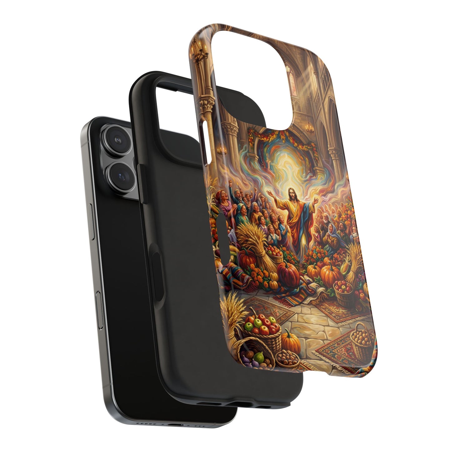 “Bountiful Blessings - A Harvest of Thanksgiving” - Phone Case