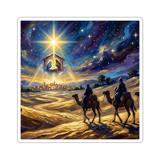 “Journey to Bethlehem - Wise Men Follow the Star” - Sticker