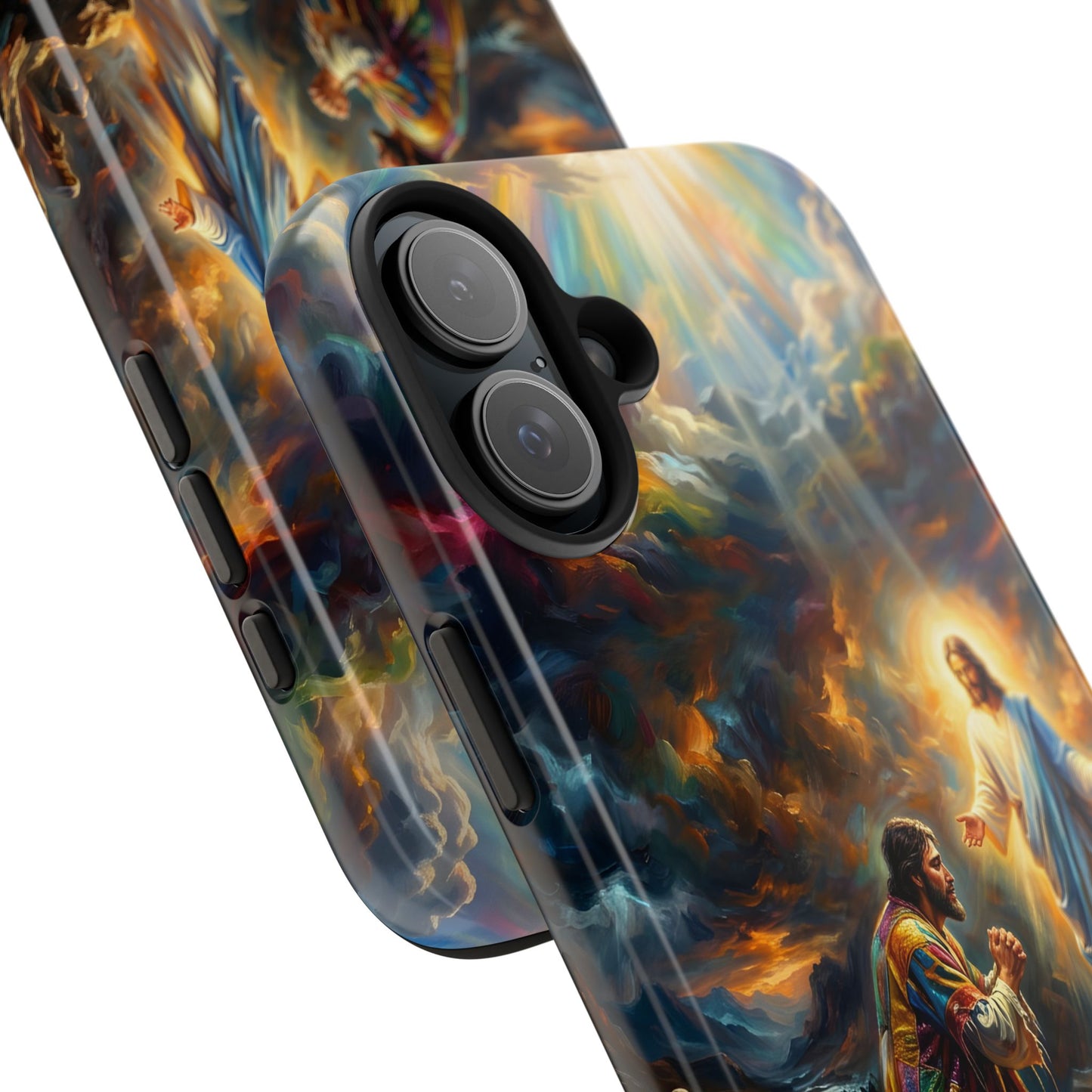 “Coat of Many Colors - Joseph's Enduring Faith” - Phone Case