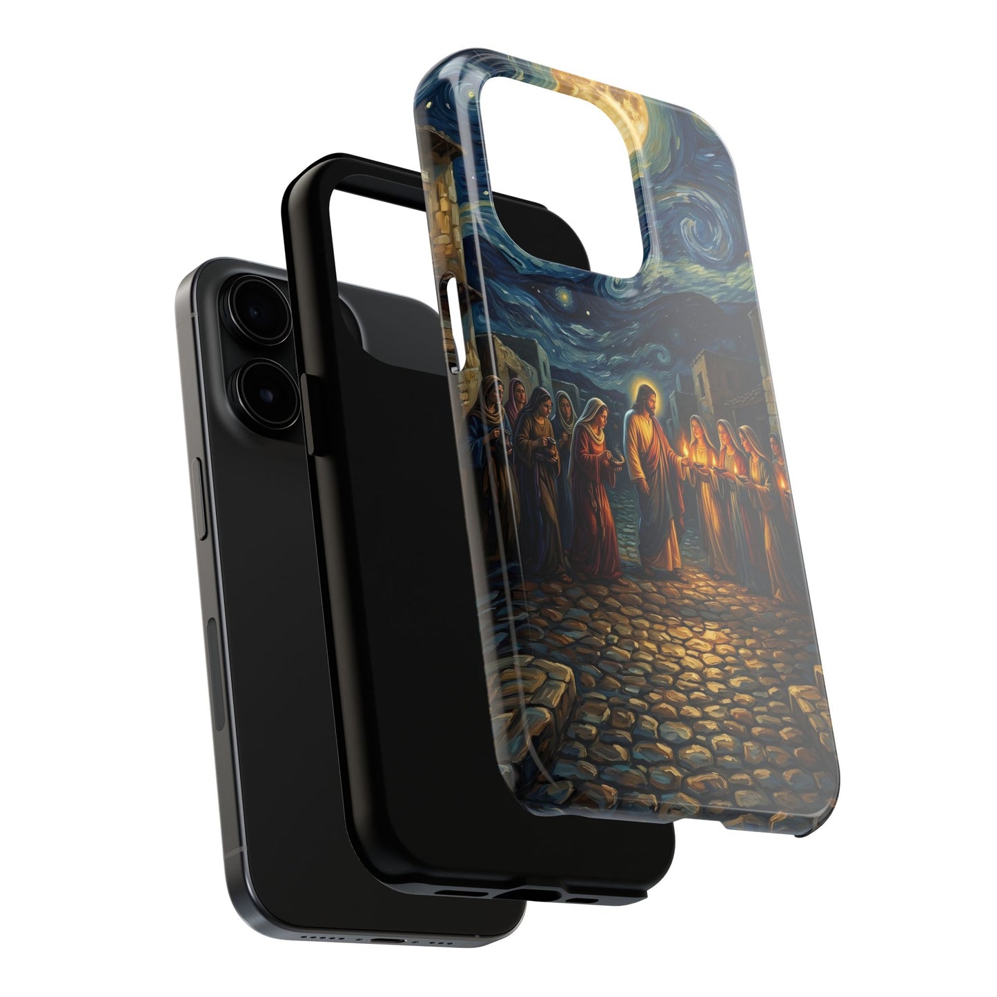 “Be Ready - Ten Virgins in Midnight Darkness” - Phone Case