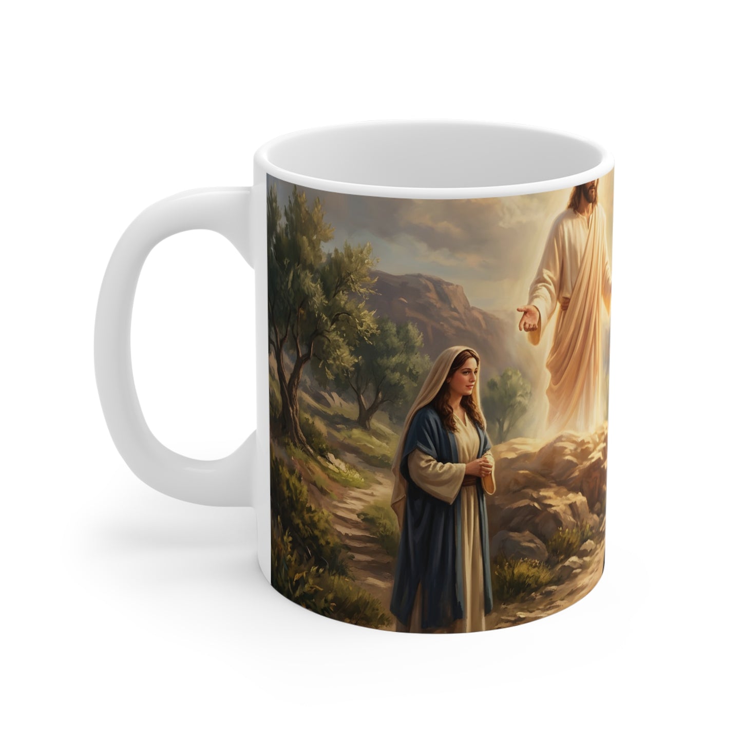 “Fourteen Years for Love - Jacob and Rachel” - Coffee Mug