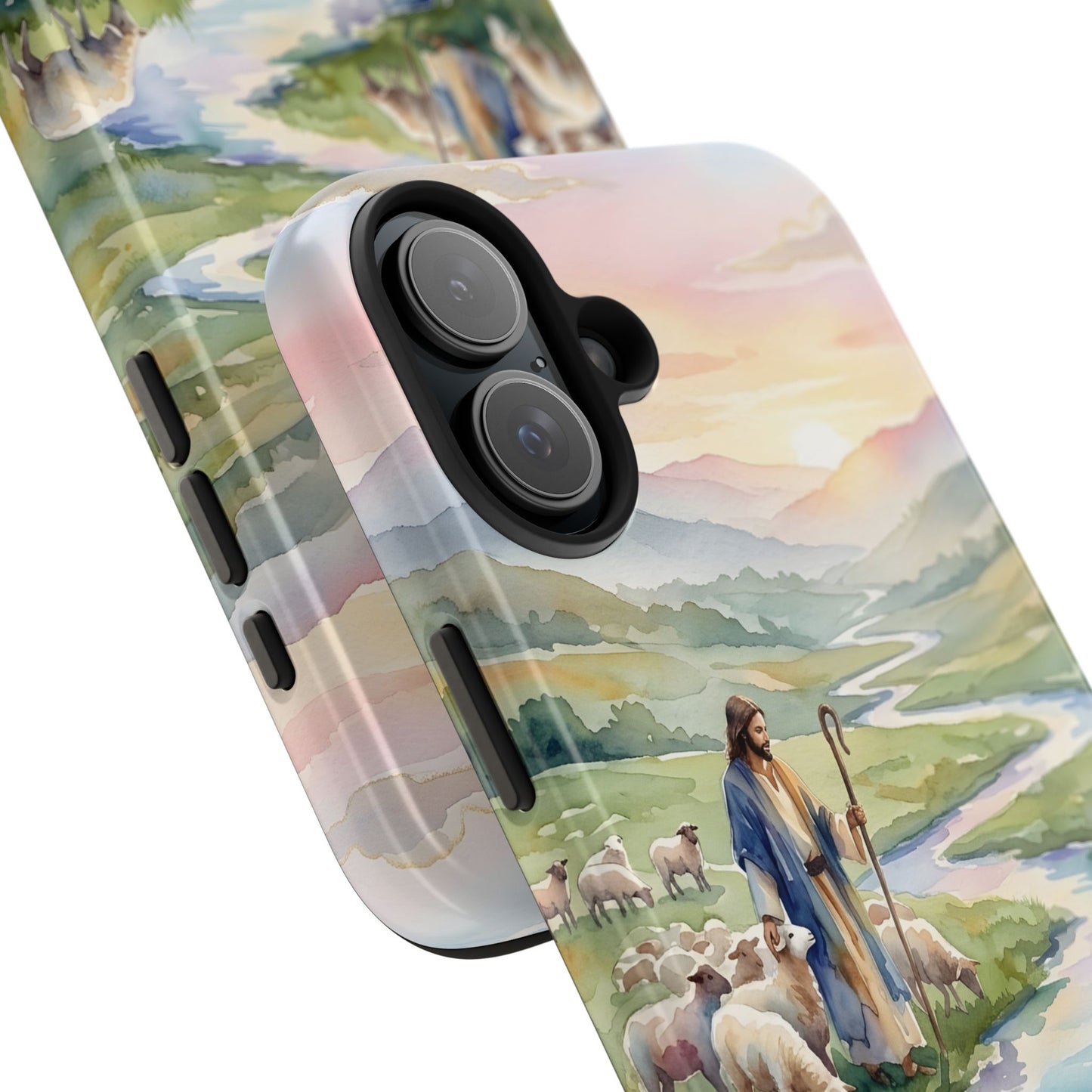 “Still Waters - Shepherd Leads His Flock” - Phone Case