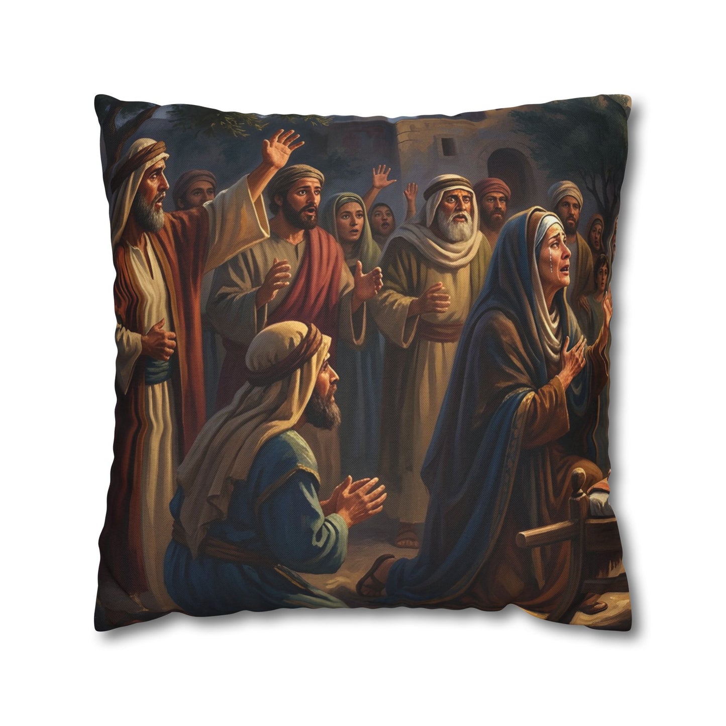 “Arise, Young Man - Resurrection at Nain” - Pillowcase