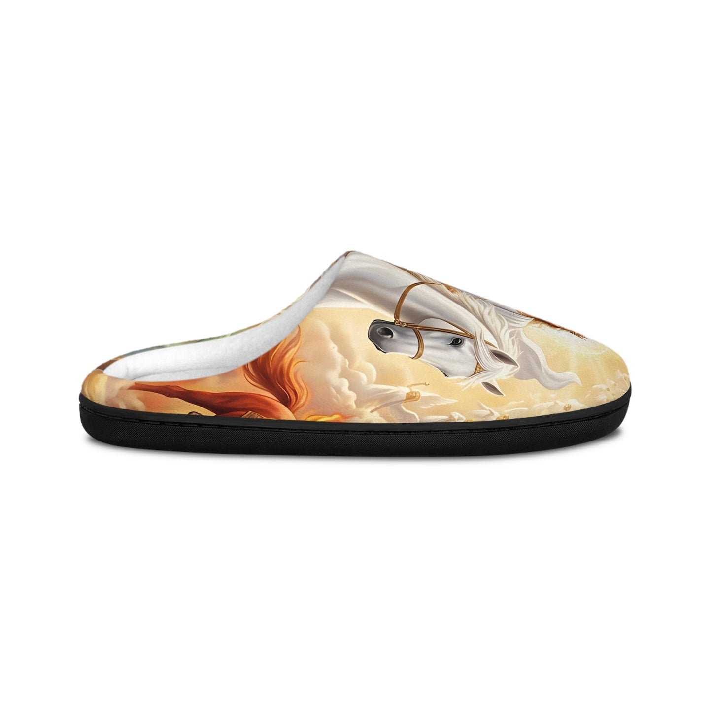 “Behold, A Pale Horse - The Four Horsemen” - Indoor Slippers