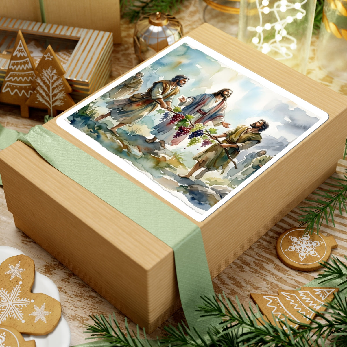 “Promised Land - The Spies Return from Canaan” - Sticker
