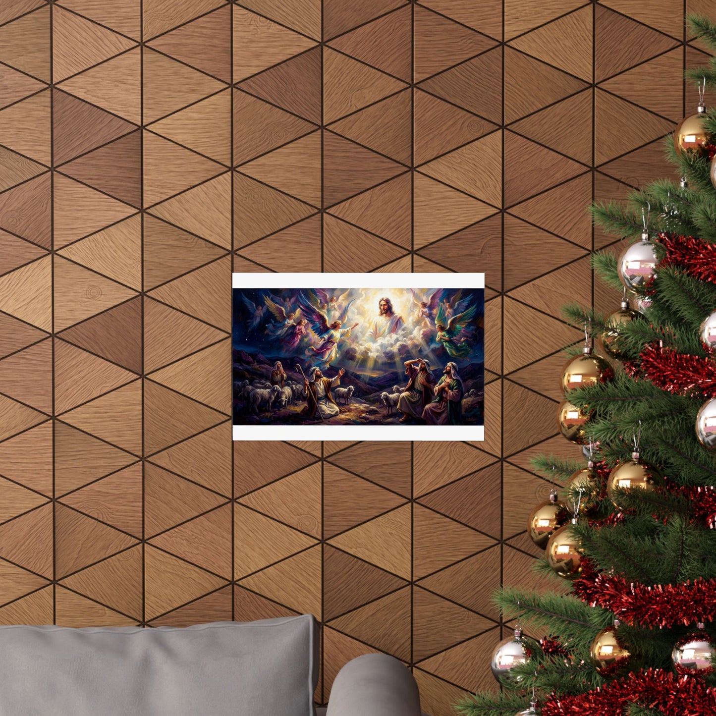 “Hark the Herald - Angels Announce the Savior” - Poster