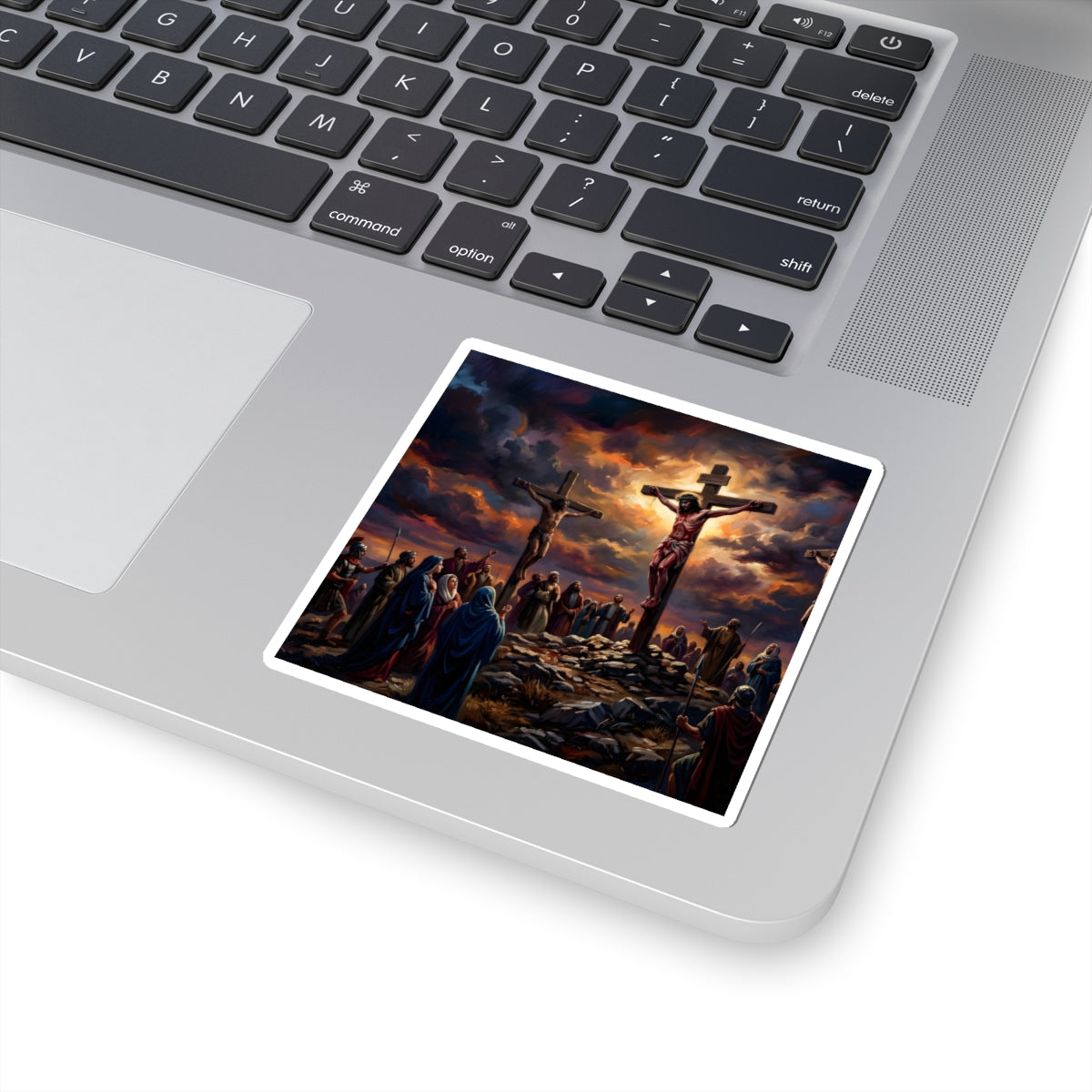 “It Is Finished - The Crucifixion at Calvary” - Sticker