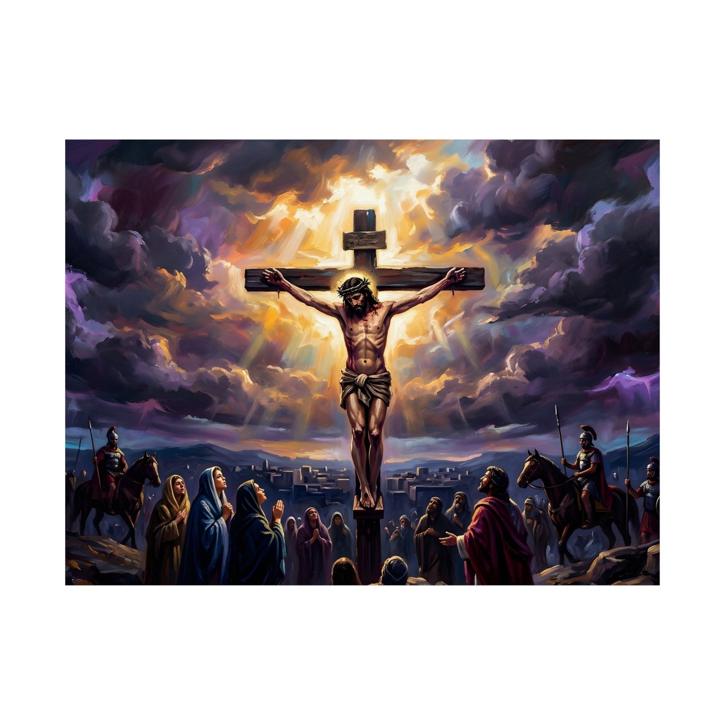 “It Is Finished - The Crucifixion at Calvary” - Poster