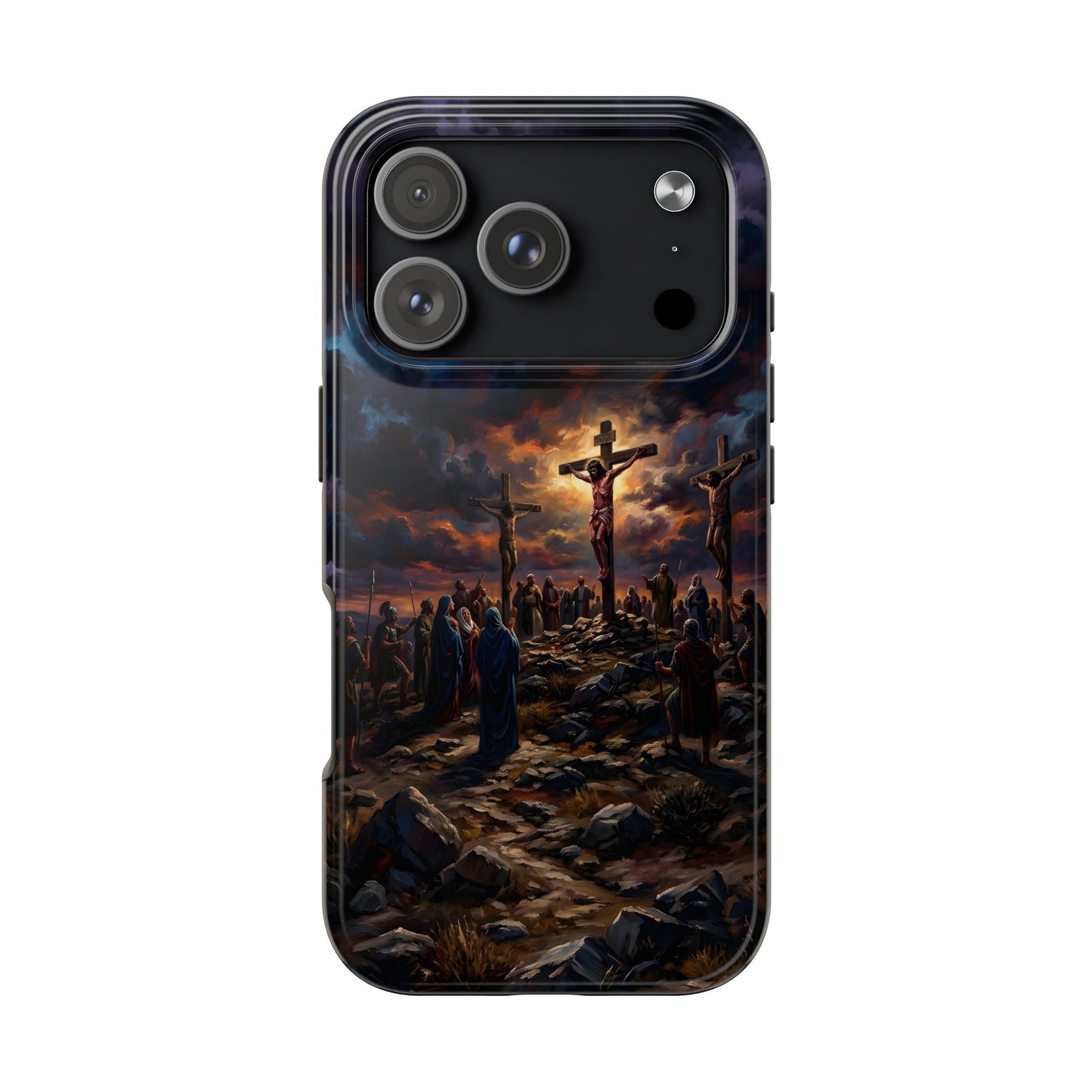 “It Is Finished - The Crucifixion at Calvary” - Phone Case