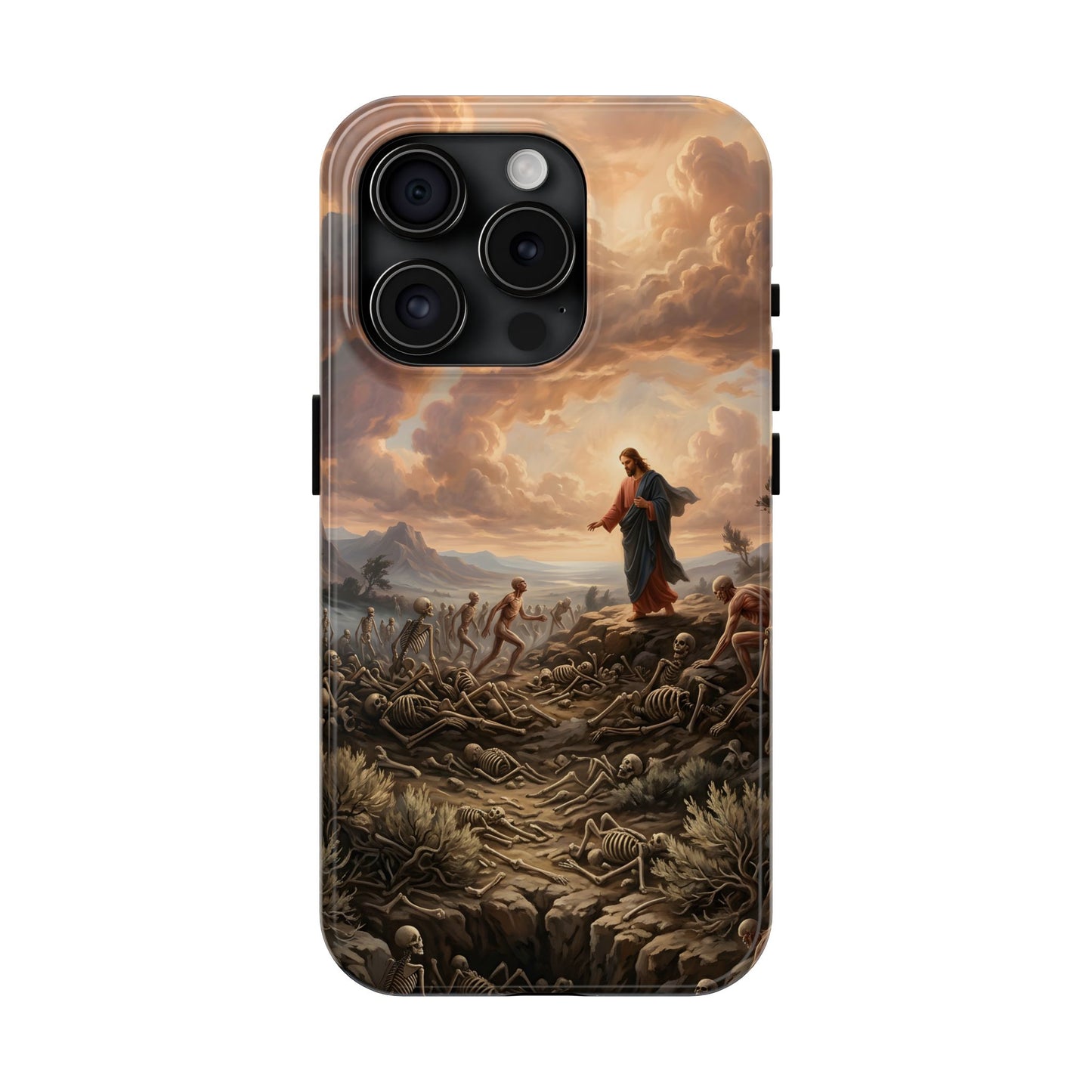 “Valley of Dry Bones - Ezekiel 37 Resurrection” - Phone Case