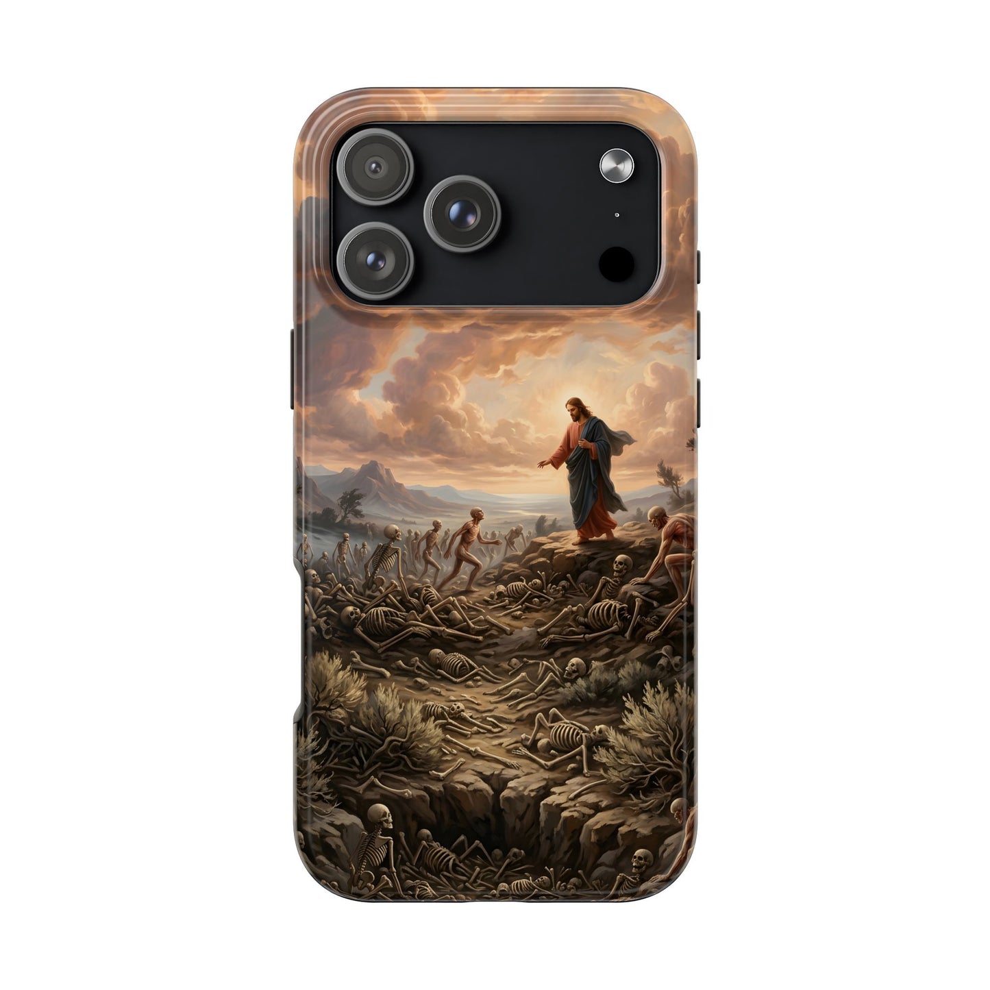 “Valley of Dry Bones - Ezekiel 37 Resurrection” - Phone Case
