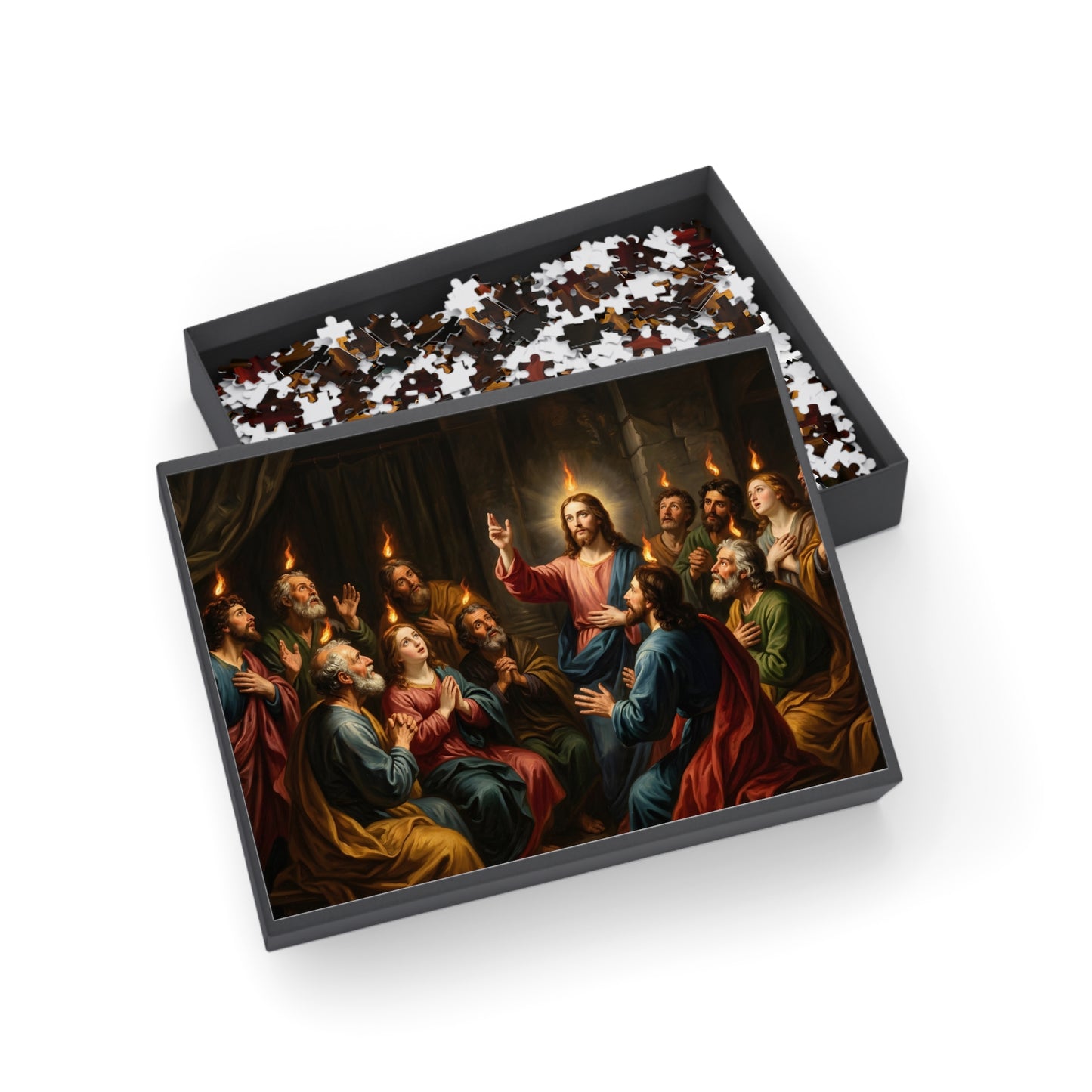 “Tongues of Fire - The Pentecost Outpouring” - Jigsaw Puzzle