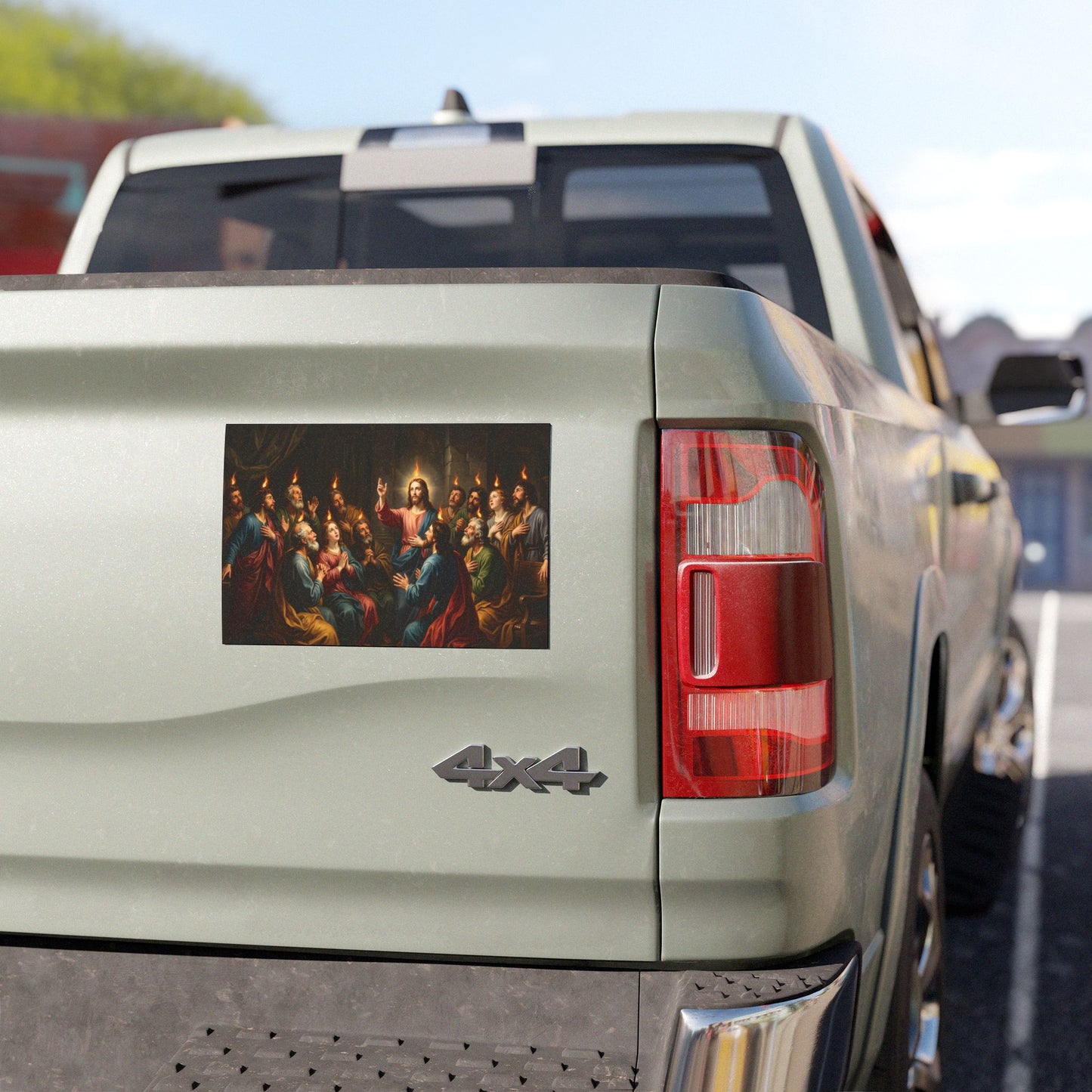 “Tongues of Fire - The Pentecost Outpouring” - Car Magnet