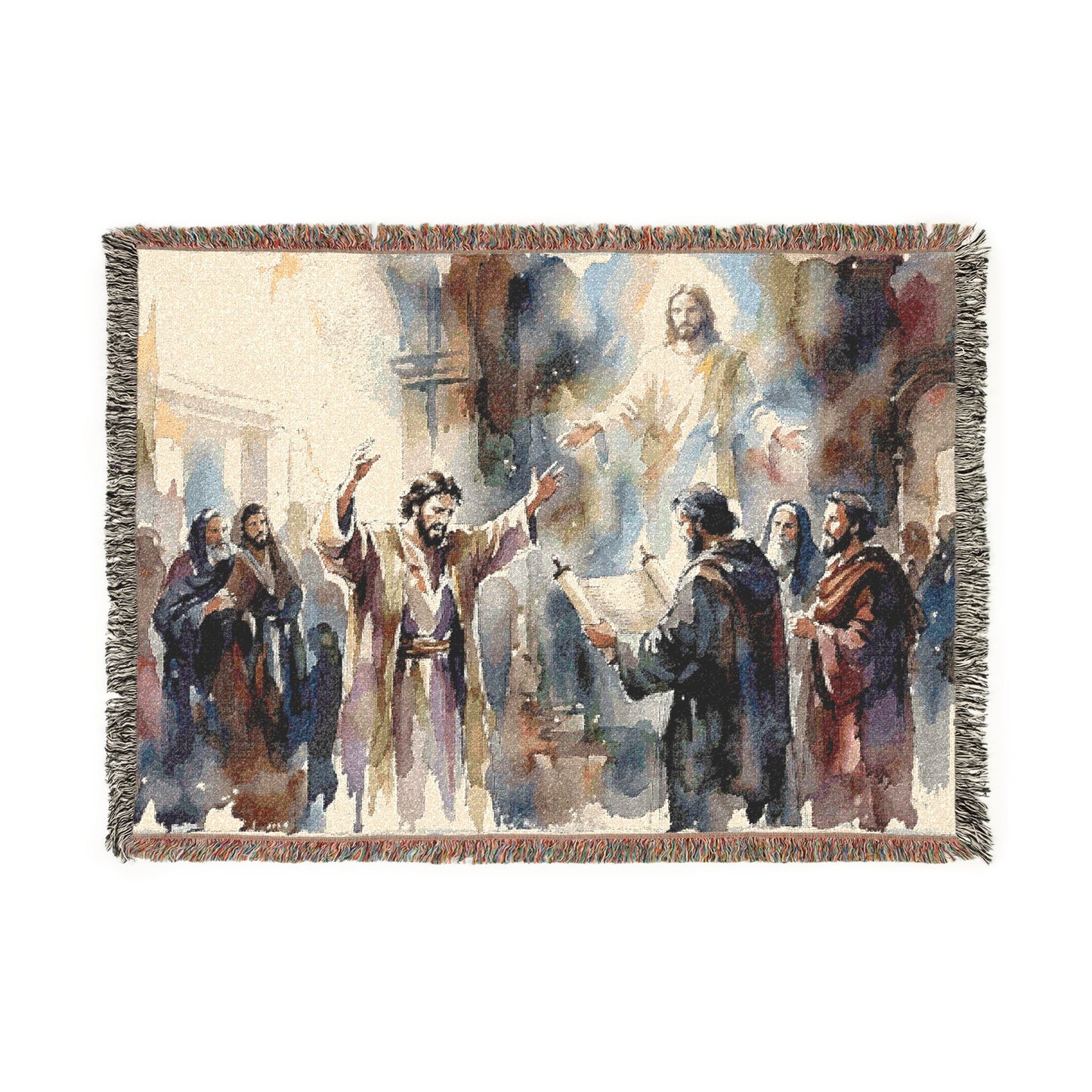 “Hearts Unveiled - Josiah's Repentance” - Woven Blanket