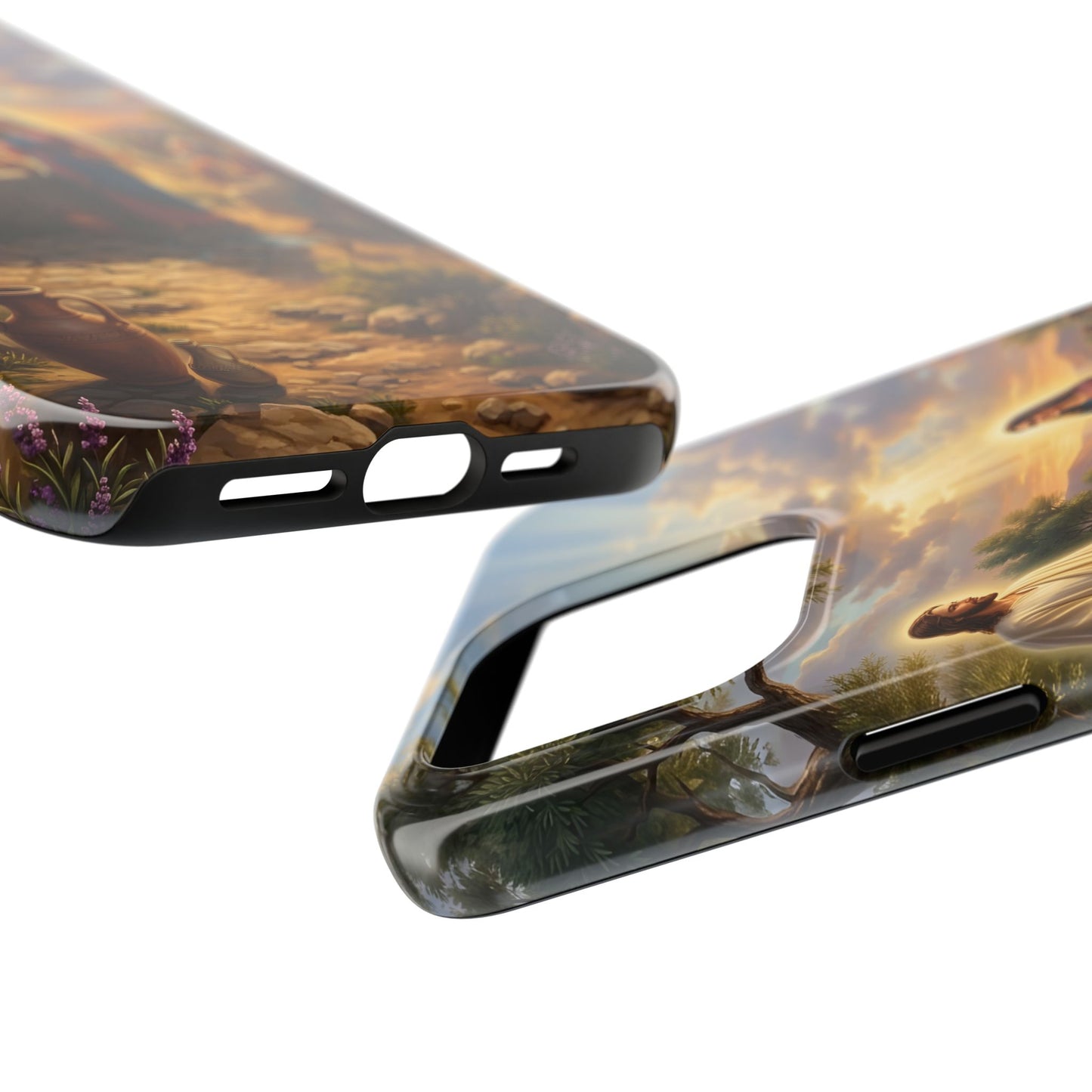 “Providence Unveiled - Rebekah at the Well” - Phone Case