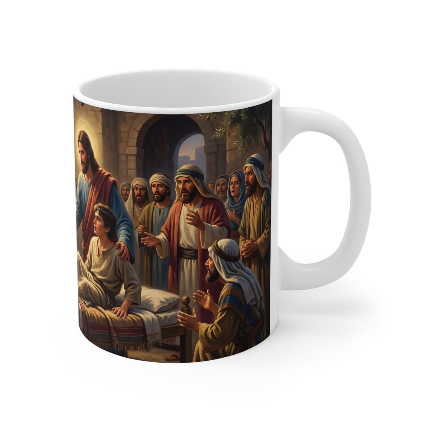 “Arise, Young Man - Resurrection at Nain” - Coffee Mug